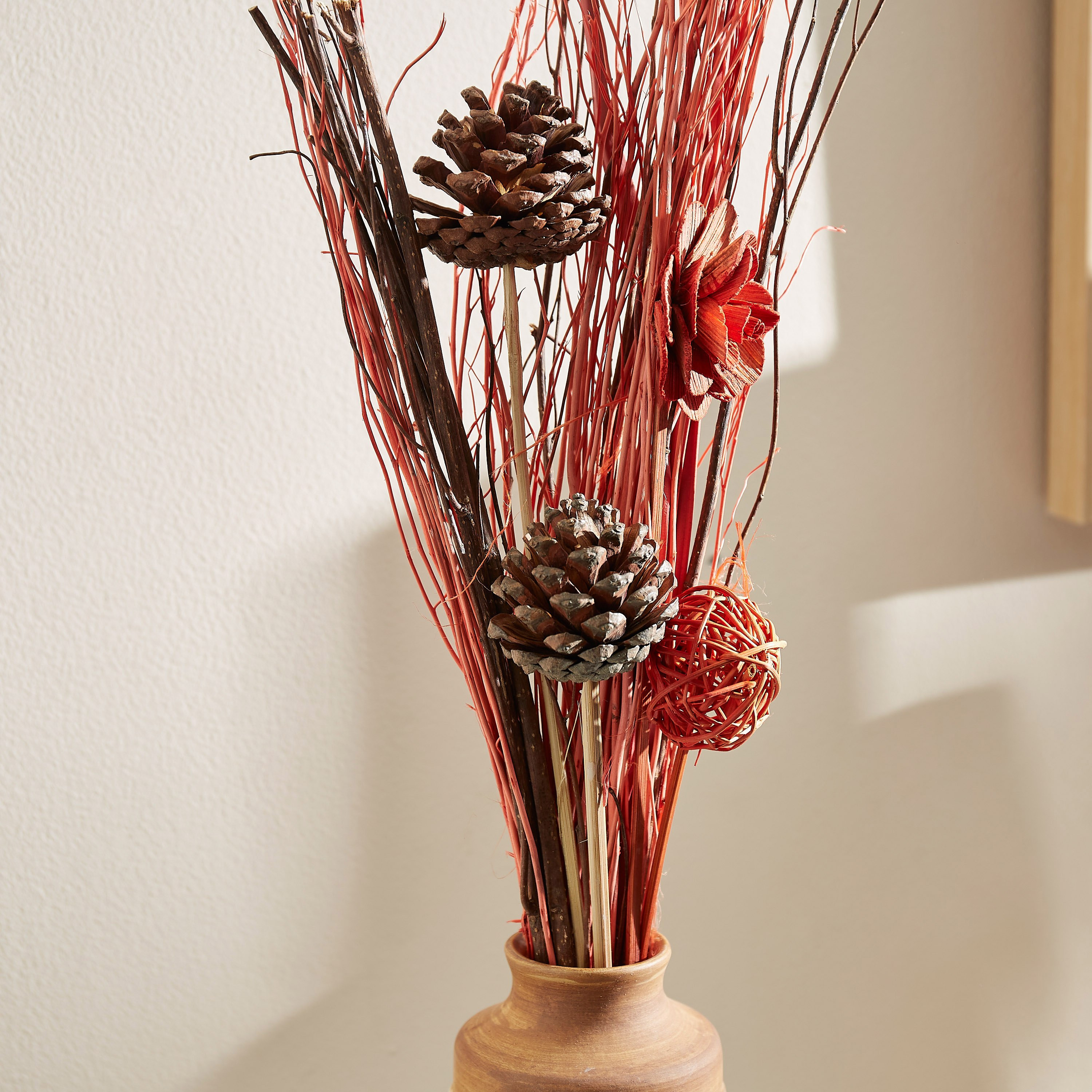 باقة زهور في أصيص سيراميك من إيستيل- 8x20 سم-hbxdecorandfurnishings-homeaccessories-artificialflowersandplants-image-2