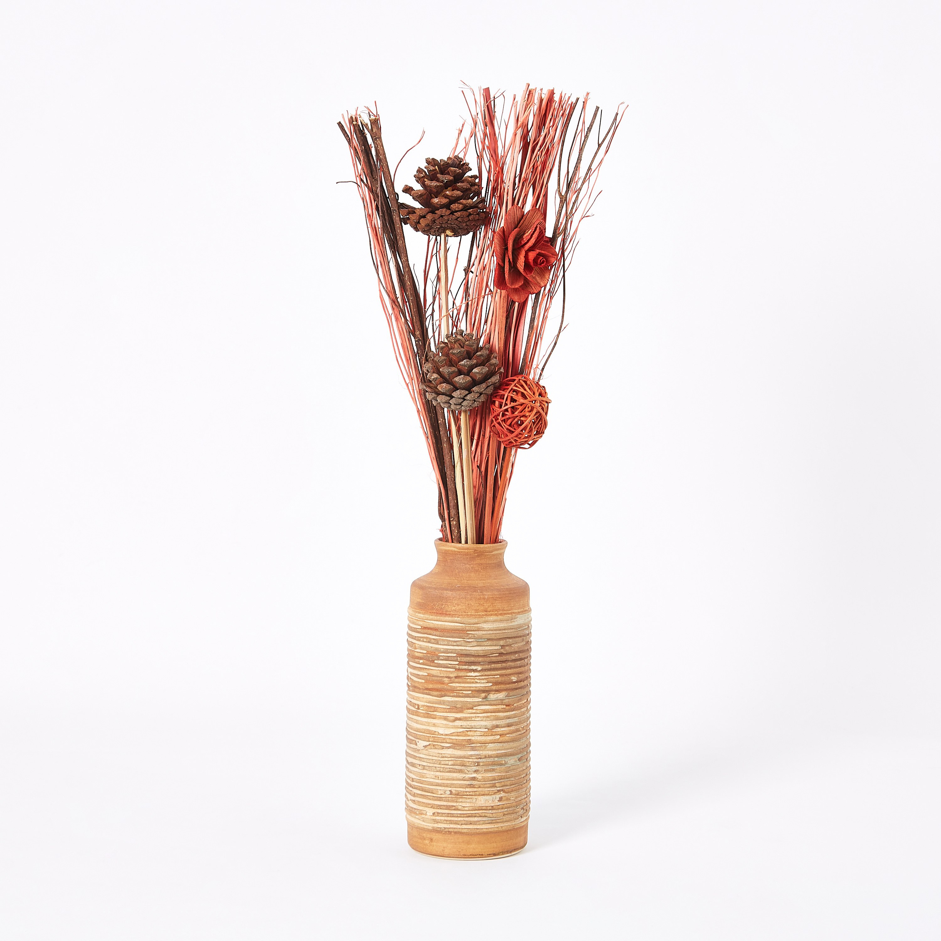 باقة زهور في أصيص سيراميك من إيستيل- 8x20 سم-hbxdecorandfurnishings-homeaccessories-artificialflowersandplants-image-5