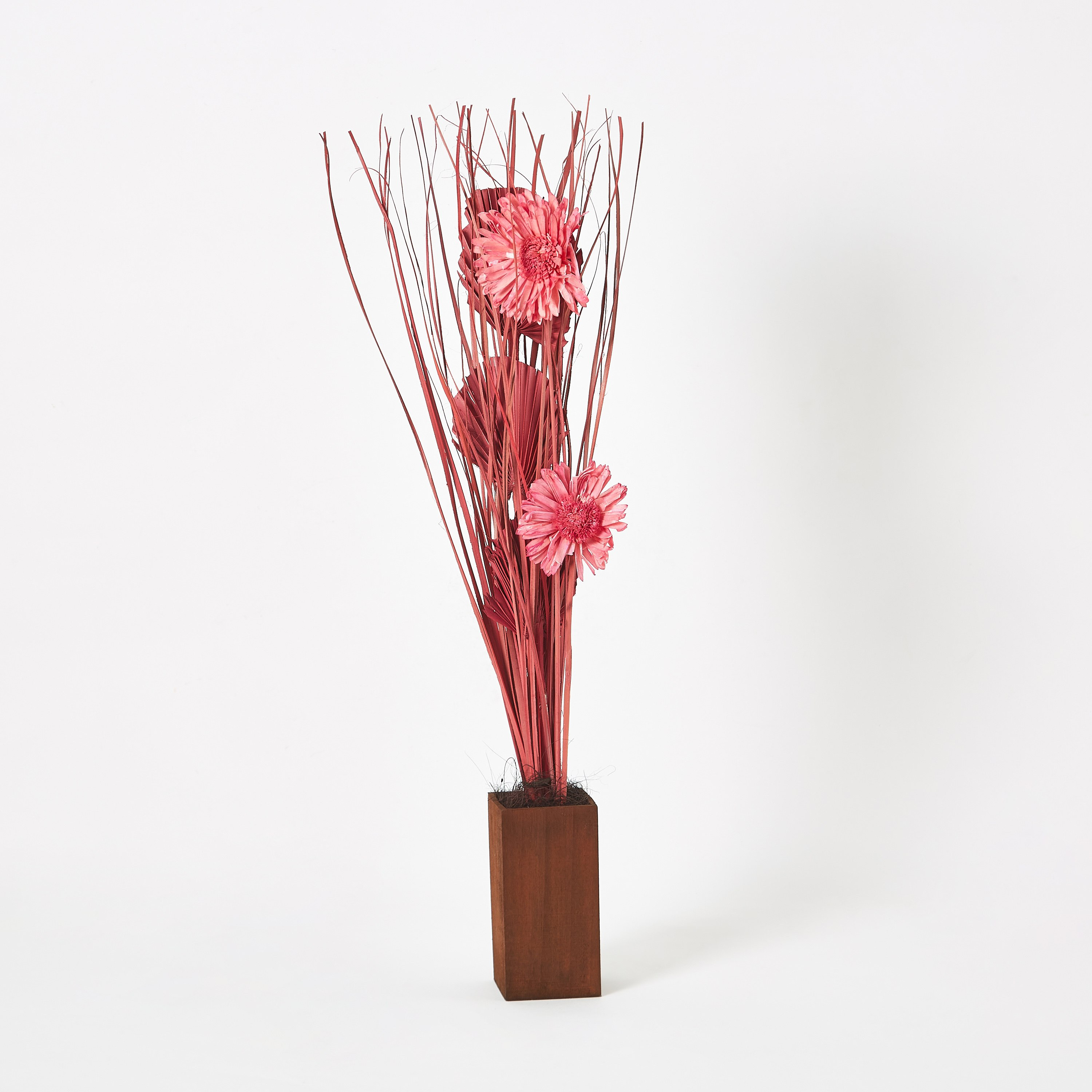 باقة زهور في أصيص خشبي من إيستيل - 8x8x75 سم-hbxdecorandfurnishings-homeaccessories-artificialflowersandplants-image-5