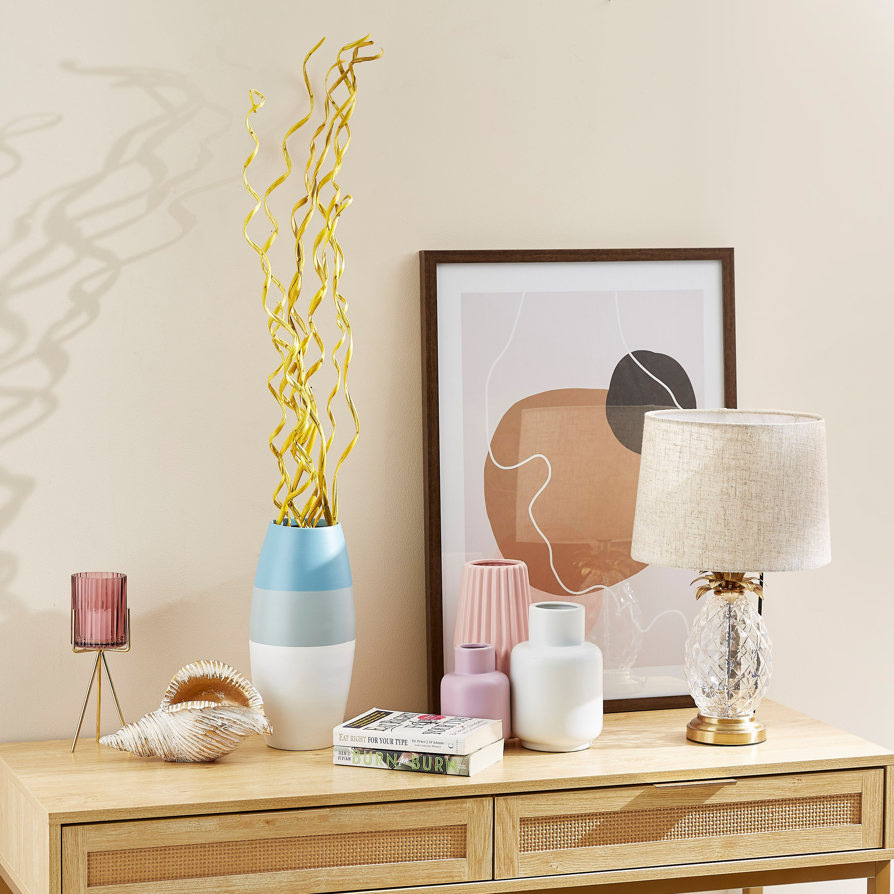 أعواد زينة لولبية من إيستيل- 12x5x100 سم-hbxdecorandfurnishings-homeaccessories-artificialflowersandplants-image-3