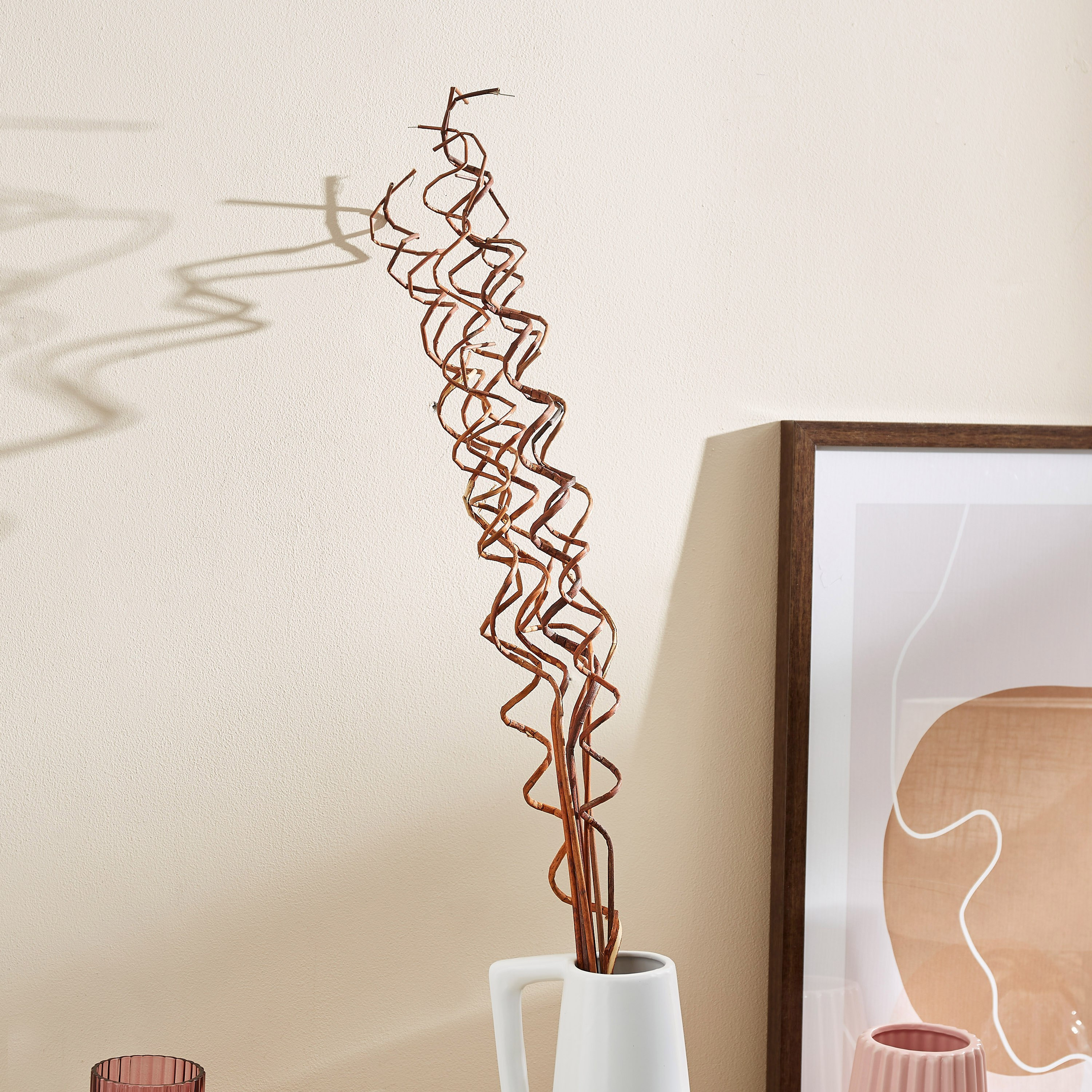 أعواد زينة لولبية من إيستيل- 12x5x100 سم-hbxdecorandfurnishings-homeaccessories-artificialflowersandplants-image-1
