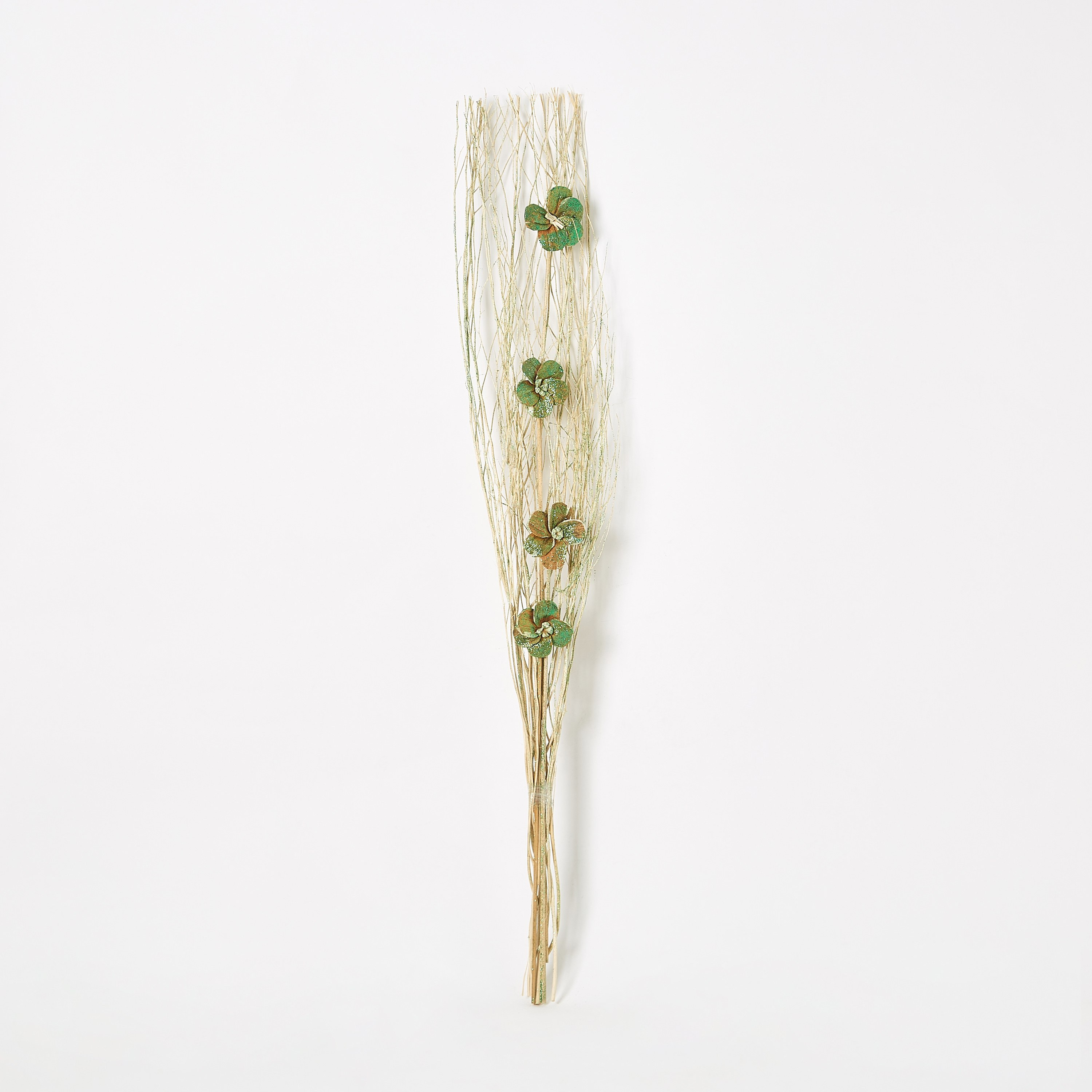 أعواد زينة لامعة من إيستيل - 6x6x100 سم-hbxdecorandfurnishings-homeaccessories-artificialflowersandplants-image-4