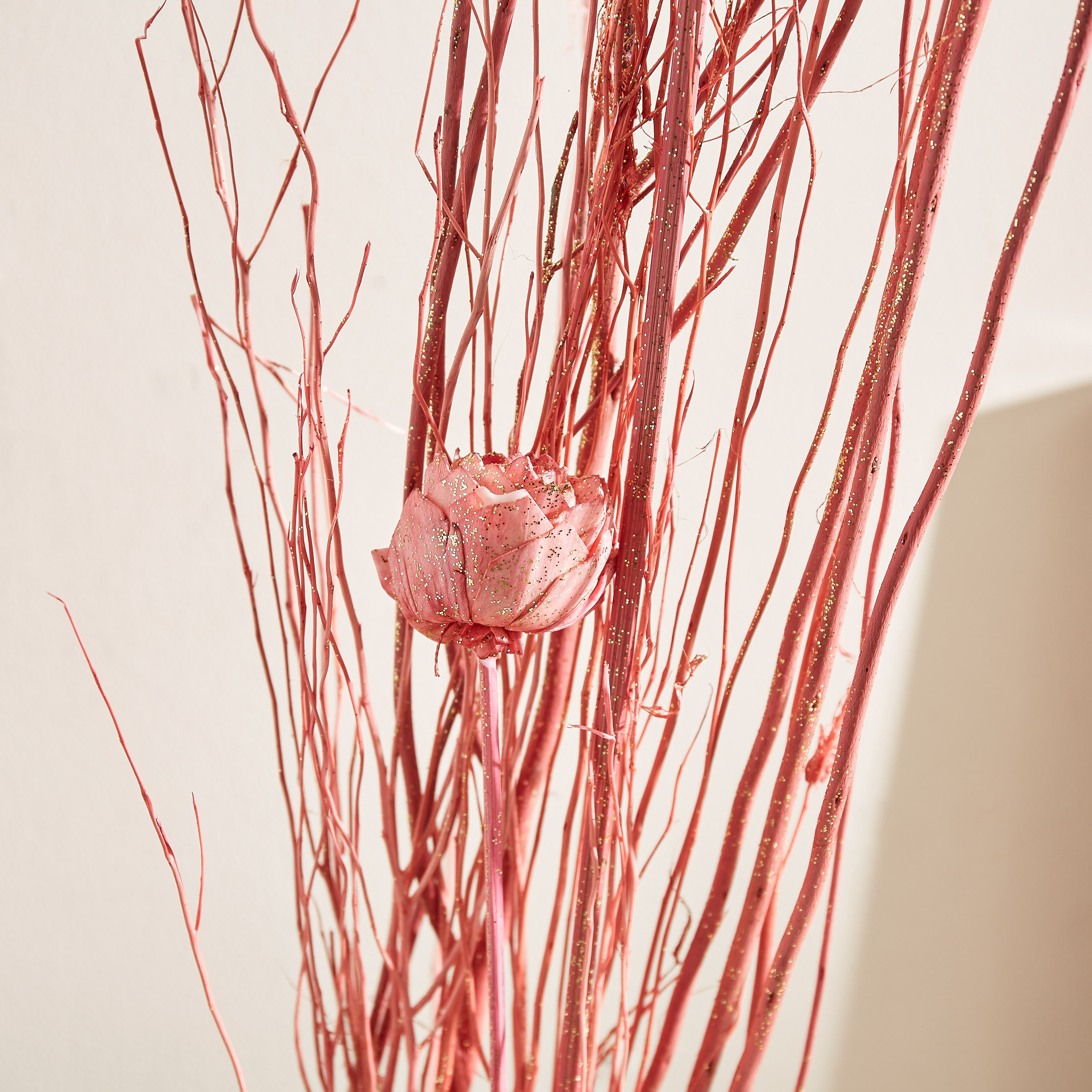 أعواد زينة لامعة من إيستيل - 6x6x100 سم-hbxdecorandfurnishings-homeaccessories-artificialflowersandplants-image-2