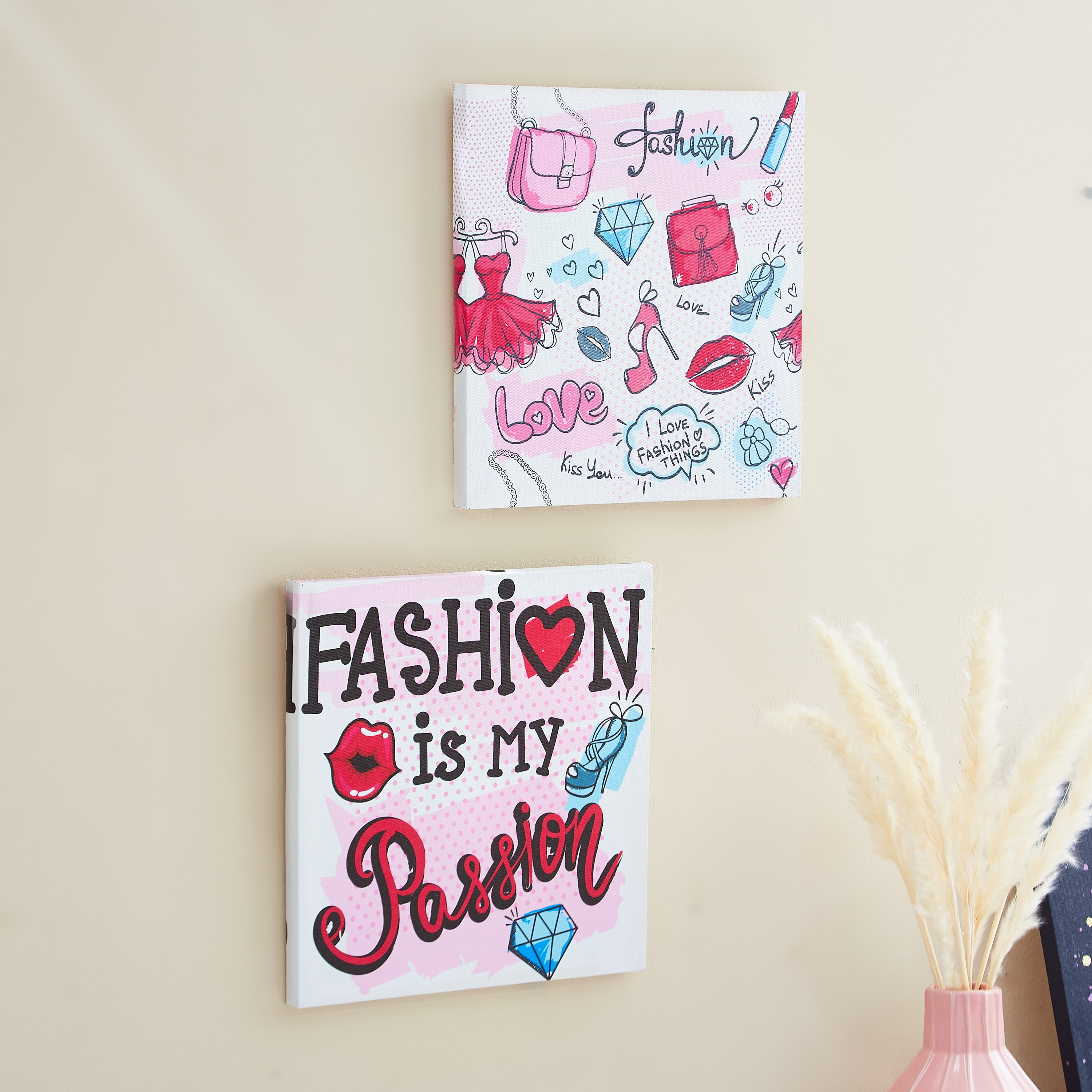 لوحة كانفاس بطبعات فاشون من آرتيستري 2-Piece سم-hbxhomeware-hbxkidsandyouth-image-2