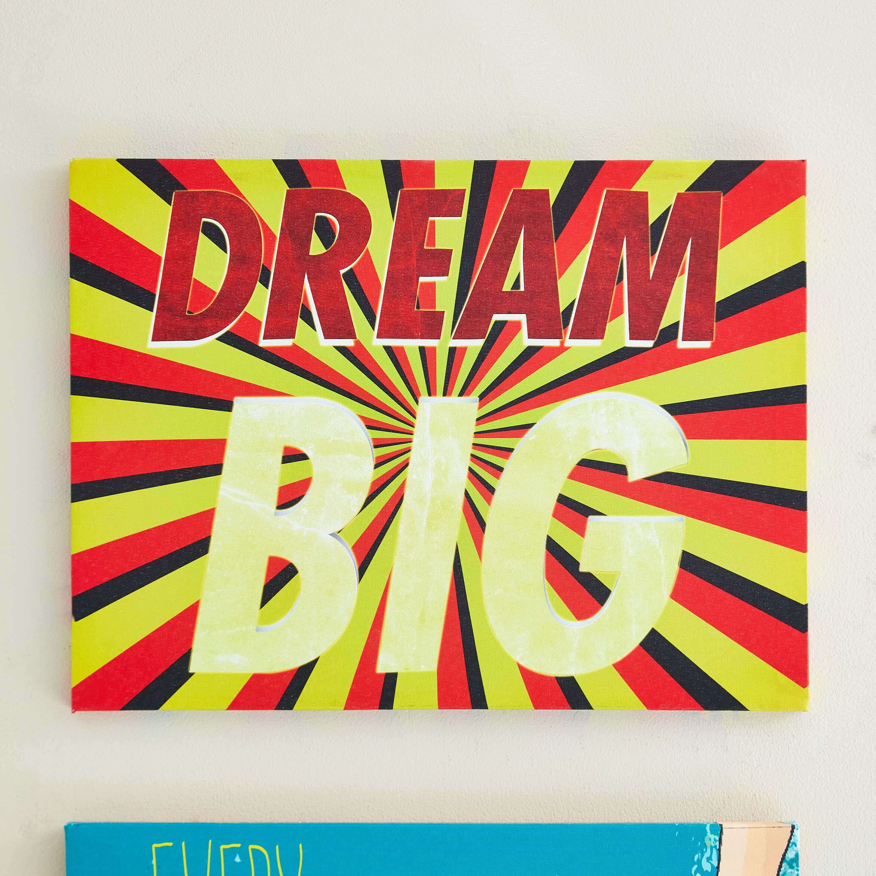 لوحة كانفاس بطبعات بيج دريم من آرتيستري - 30x40x1.8 سم-hbxhomeware-hbxkidsandyouth-image-1