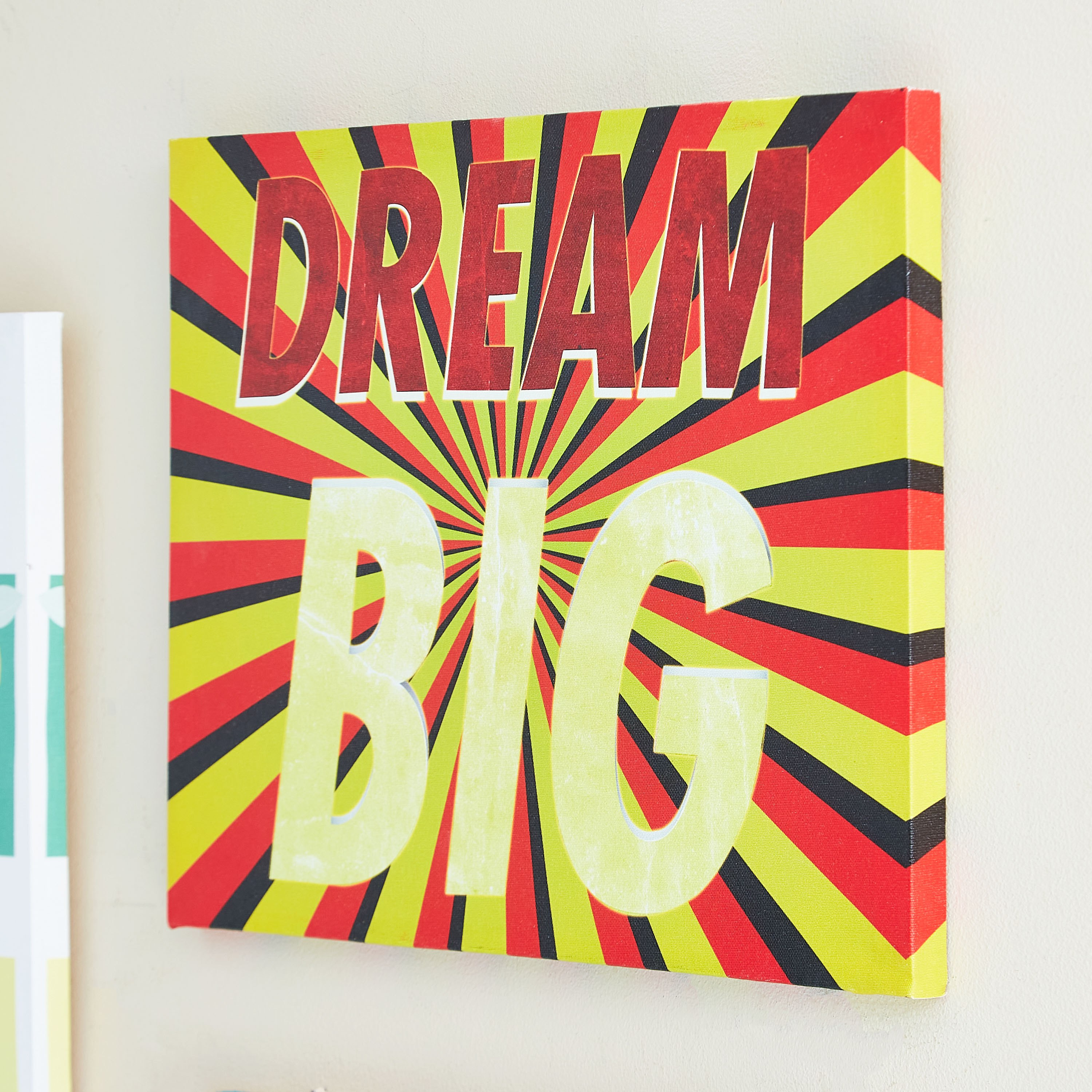 لوحة كانفاس بطبعات بيج دريم من آرتيستري - 30x40x1.8 سم-hbxhomeware-hbxkidsandyouth-image-3