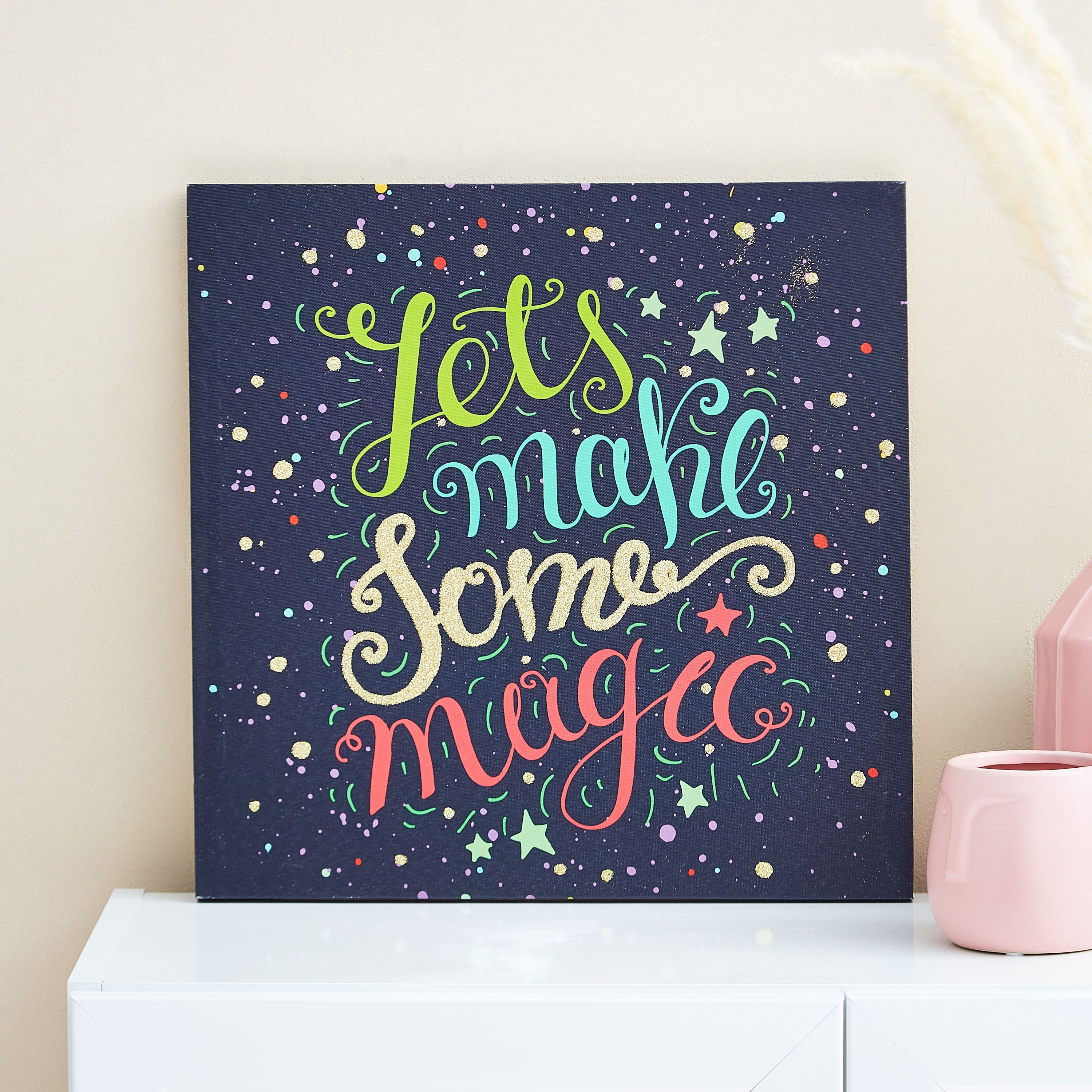 لوحة كانفاس بطبعات من آرتيستري - 40x40x1.8 سم-hbxhomeware-hbxkidsandyouth-image-1