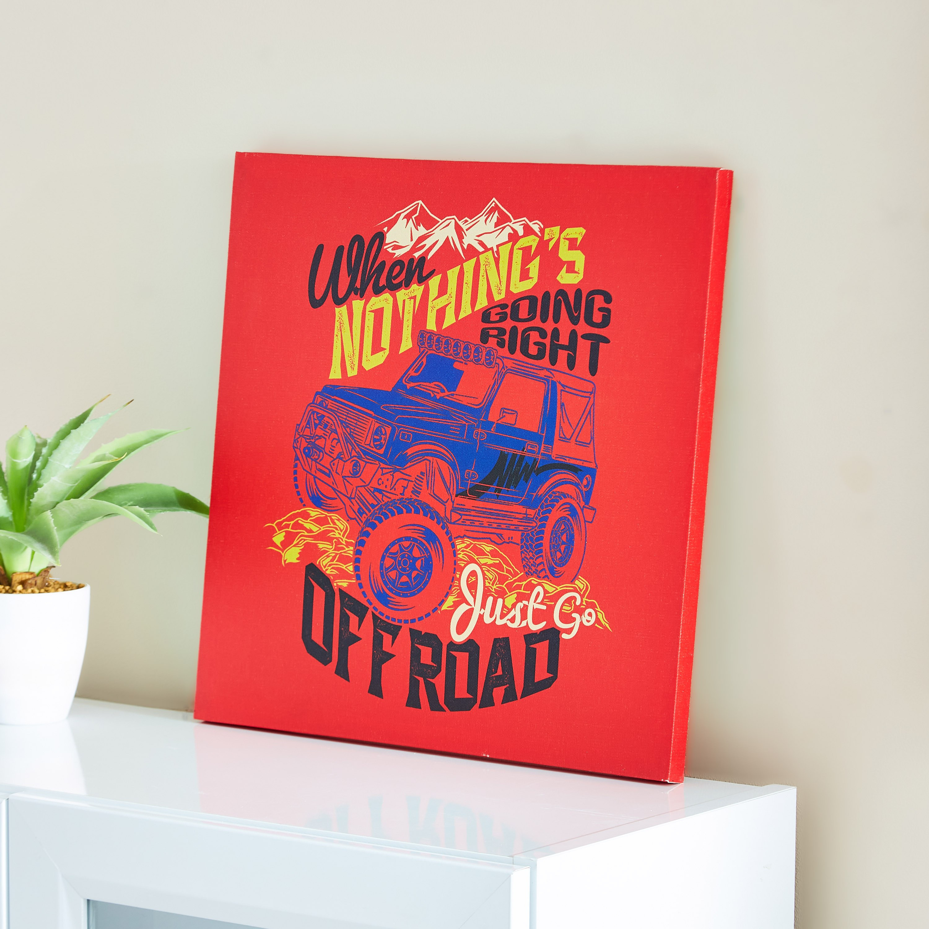 لوحة كانفاس بطبعات من آرتيستري- 40x40x1.8 سم-hbxhomeware-hbxkidsandyouth-image-2