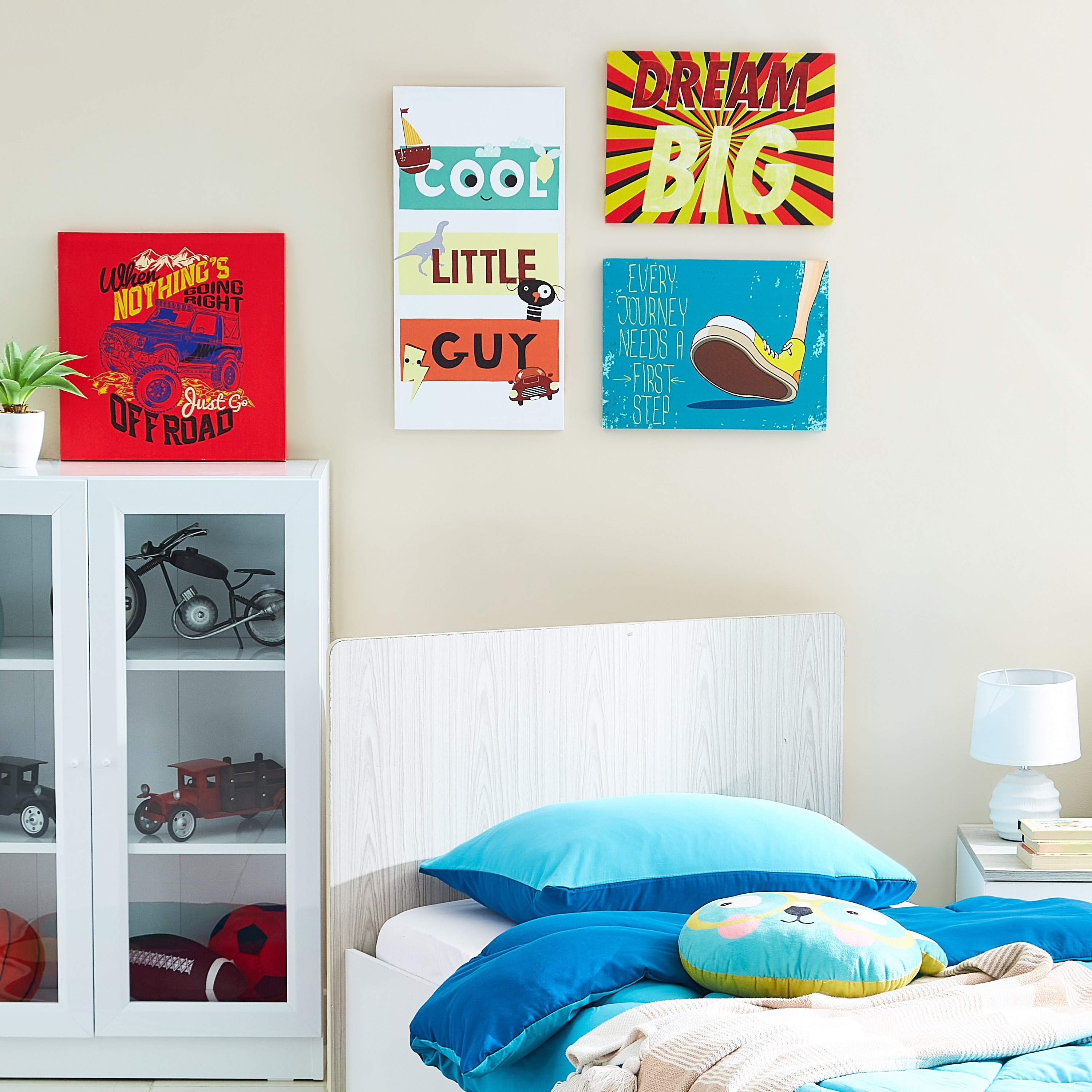 لوحة قماش بطبعات فنية كول جاي - 30x60x1.8 سم-hbxhomeware-hbxkidsandyouth-image-4