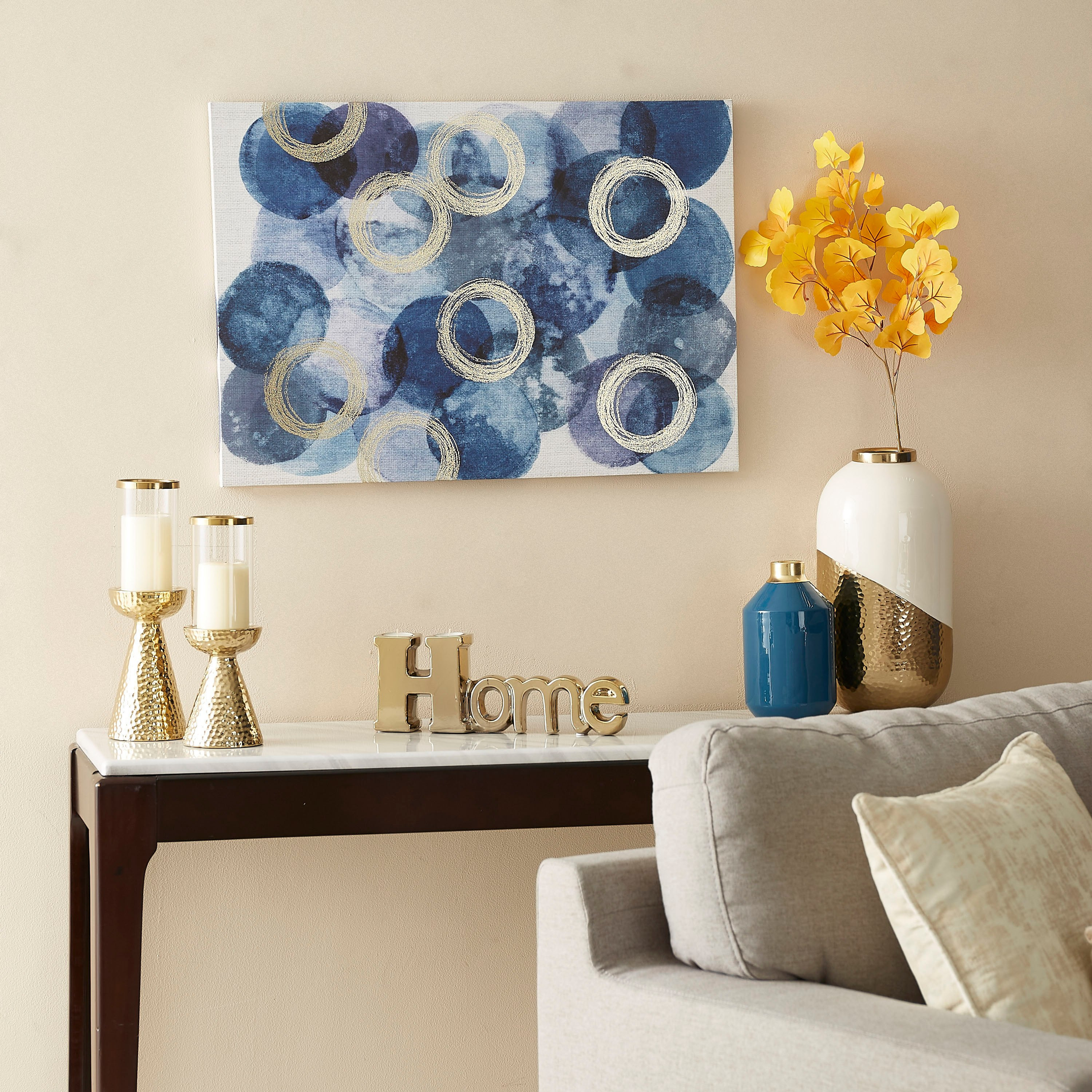 طقم حامل شموع سيراميك كبير وصغير من كاسا-hbxlivingroom-decorandaccessories-candleholders-image-5