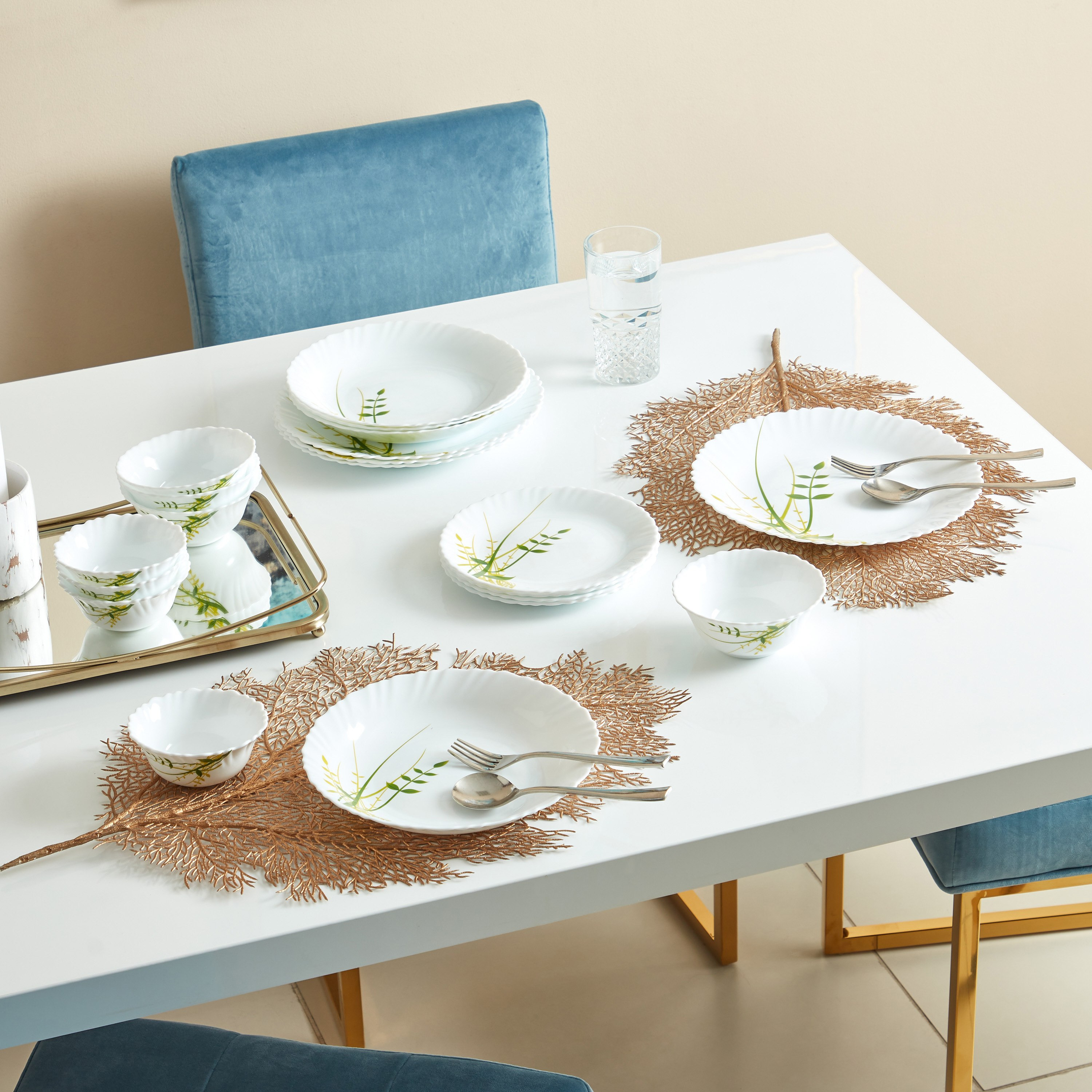 طقم عشاء أوبال وير 20 قطعة جرين هيربز من آيفوري-hbxhomeware-hbxkitchen-image-1