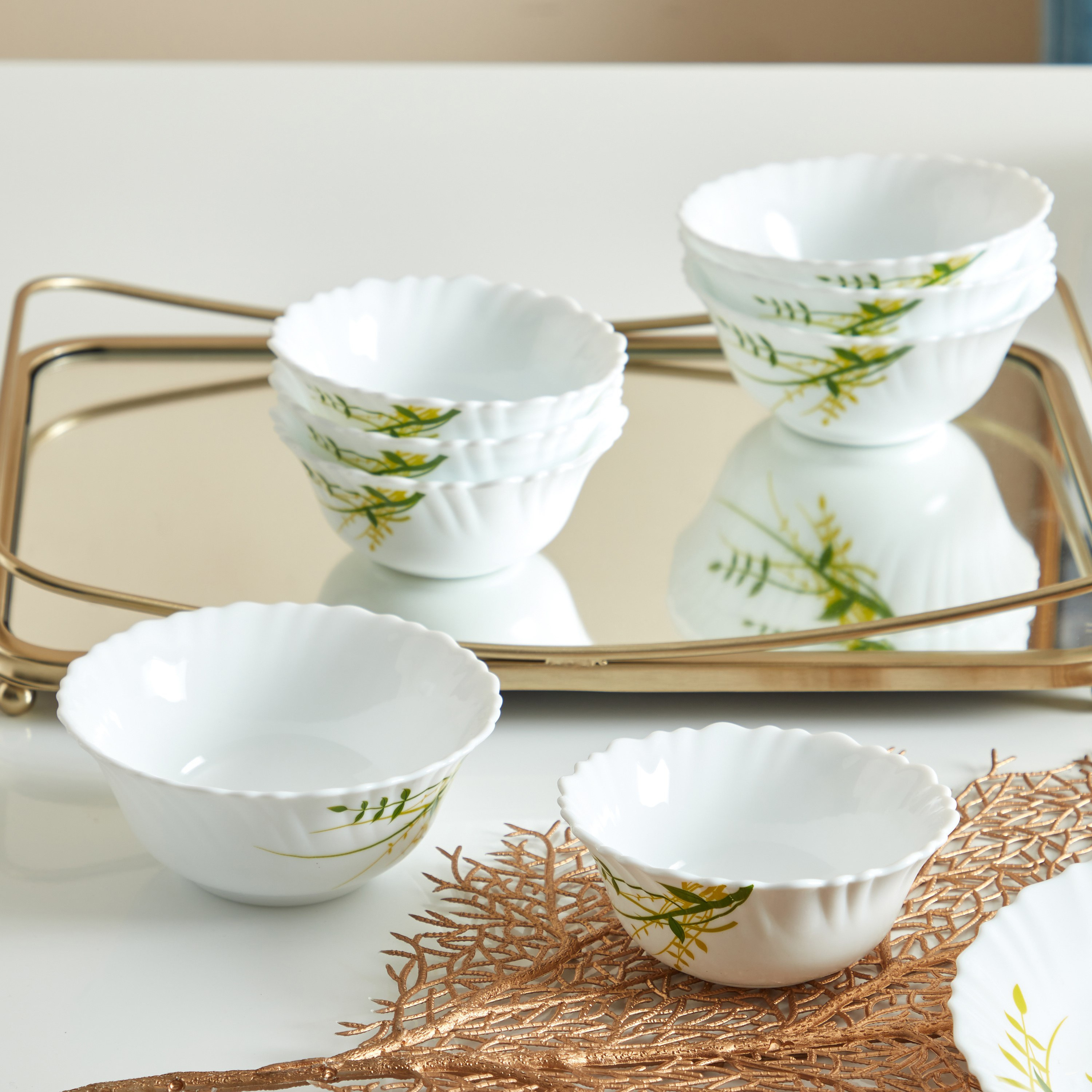 طقم عشاء أوبال وير 20 قطعة جرين هيربز من آيفوري-hbxhomeware-hbxkitchen-image-3
