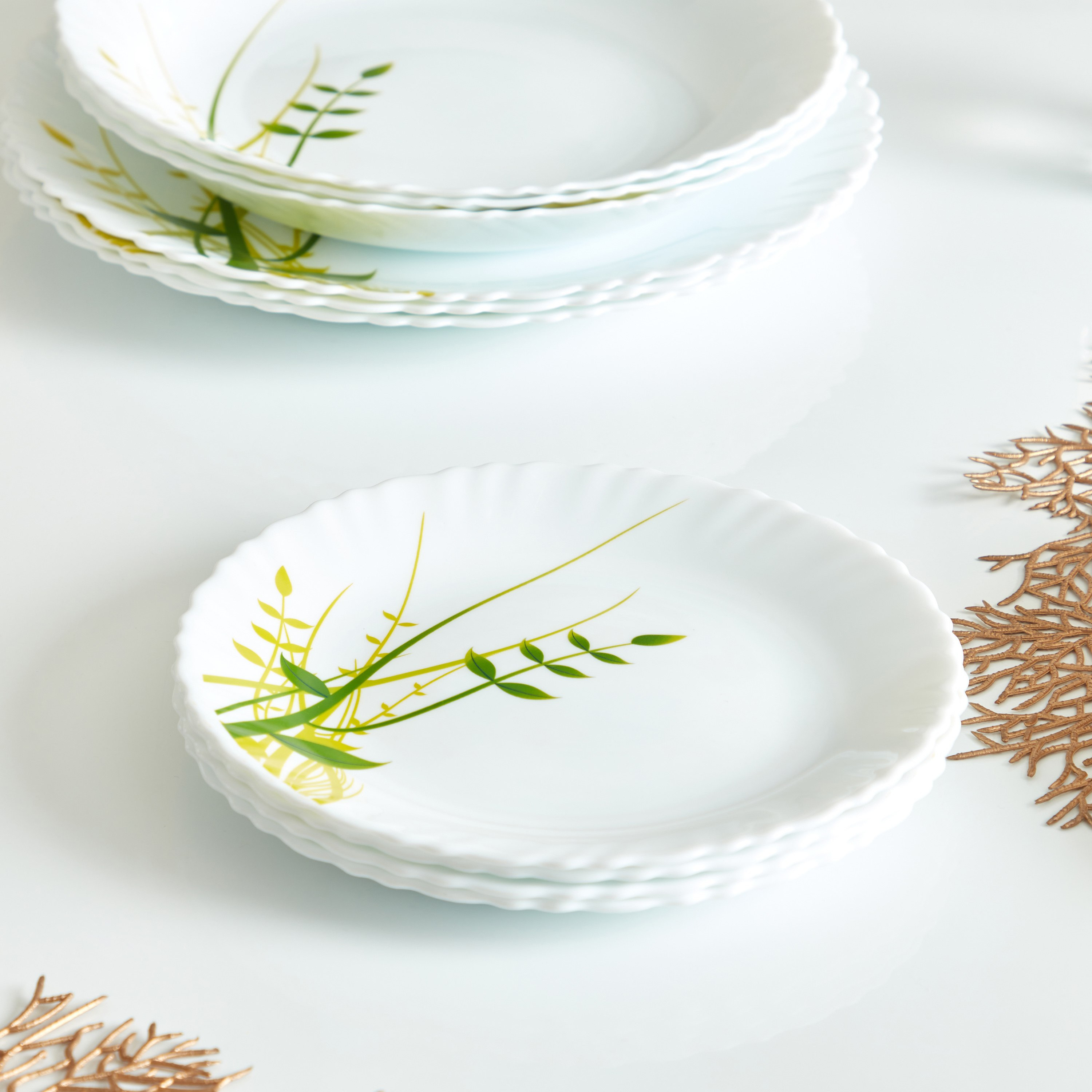 طقم عشاء أوبال وير 20 قطعة جرين هيربز من آيفوري-hbxhomeware-hbxkitchen-image-4
