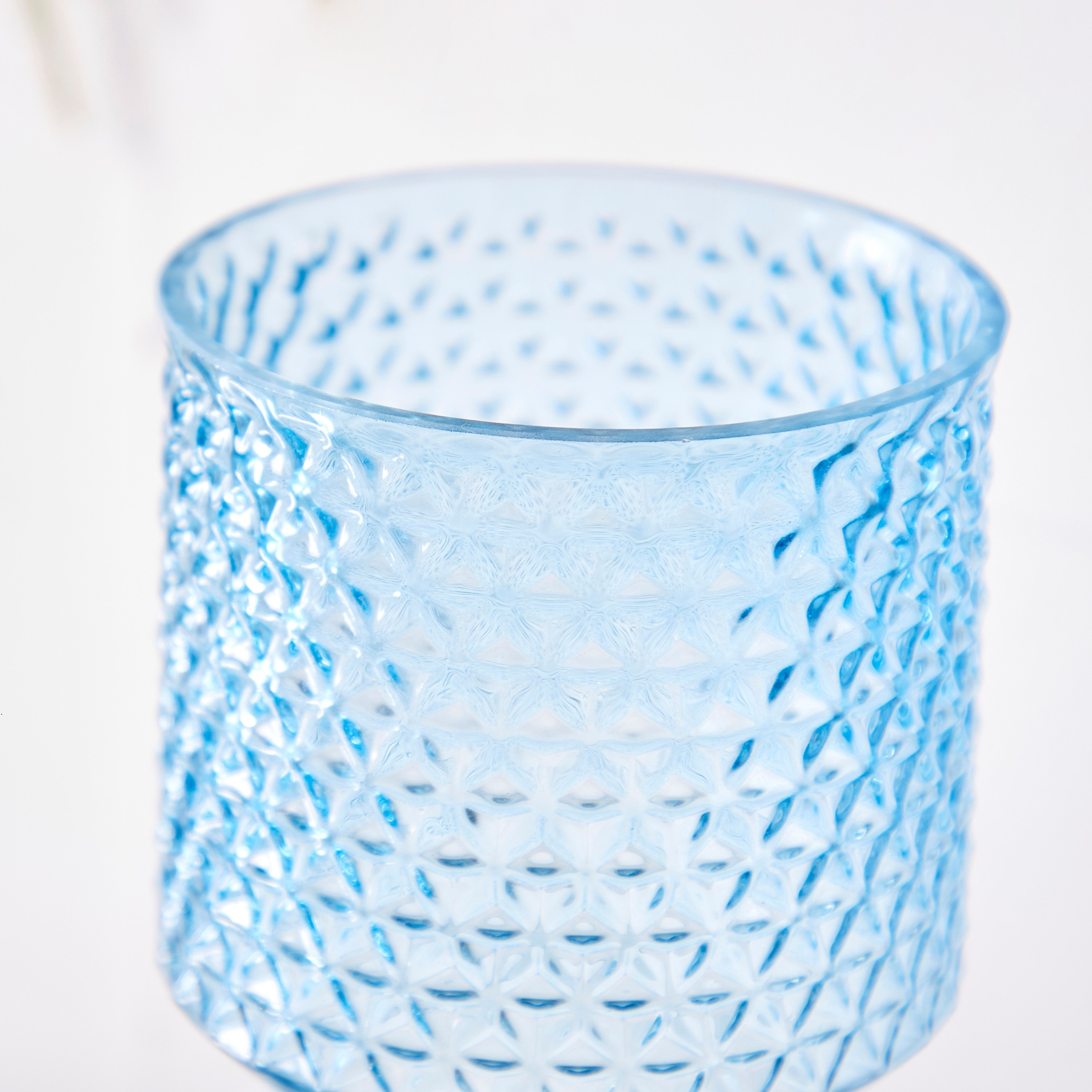 Hepburn Glass Textured Ombre Cylinder Vase - 11.5x30 cm-PROMO_HB_AE_B1G1_250925-image-3