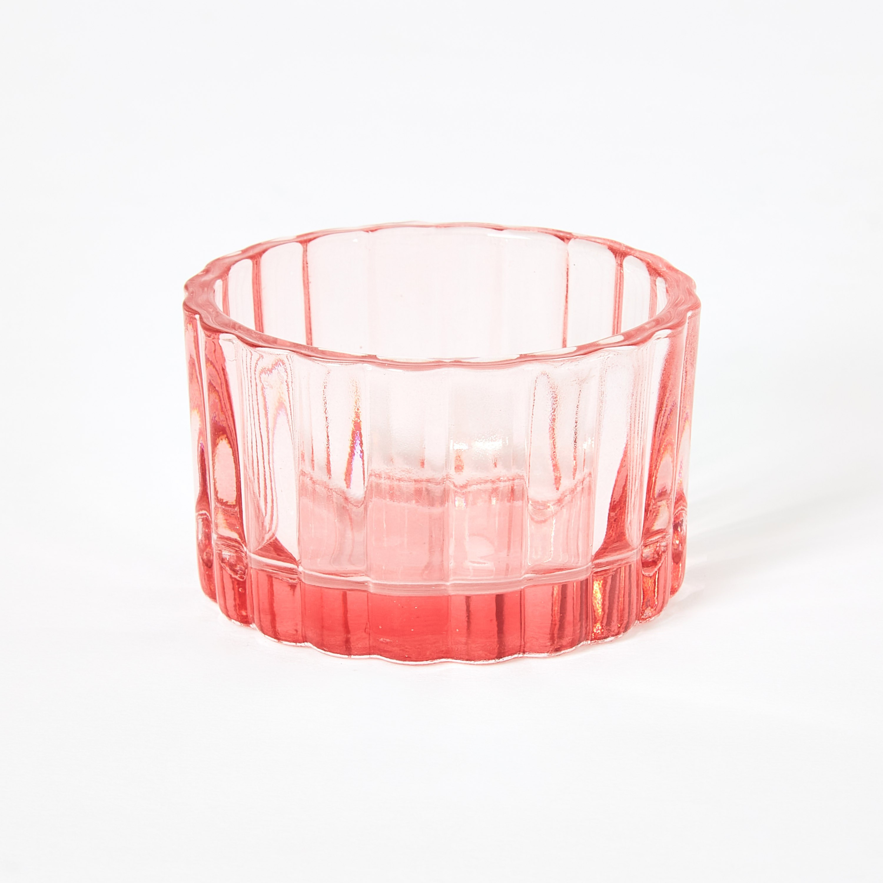 حامل شموع صغيرة زجاجي مضلع من أودري - 5.3x3.3 سم-hbxlivingroom-decorandaccessories-candleholders-image-4