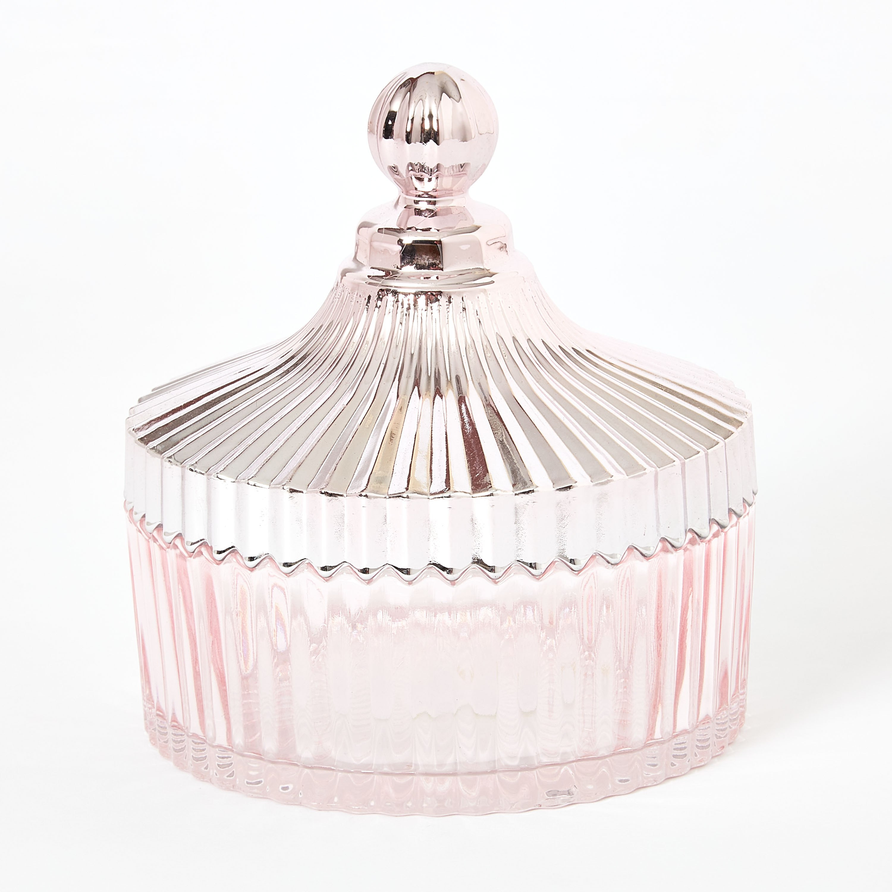 Audrey Metallic Glass Bowl - 14x15 cm-hbxdecorandfurnishings-homeaccessories-bowls-image-5