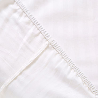 Hamilton Satin Striped Single Cotton Fitted Sheet - 90x200+30 cm-Sheets and Pillow Covers-image-3