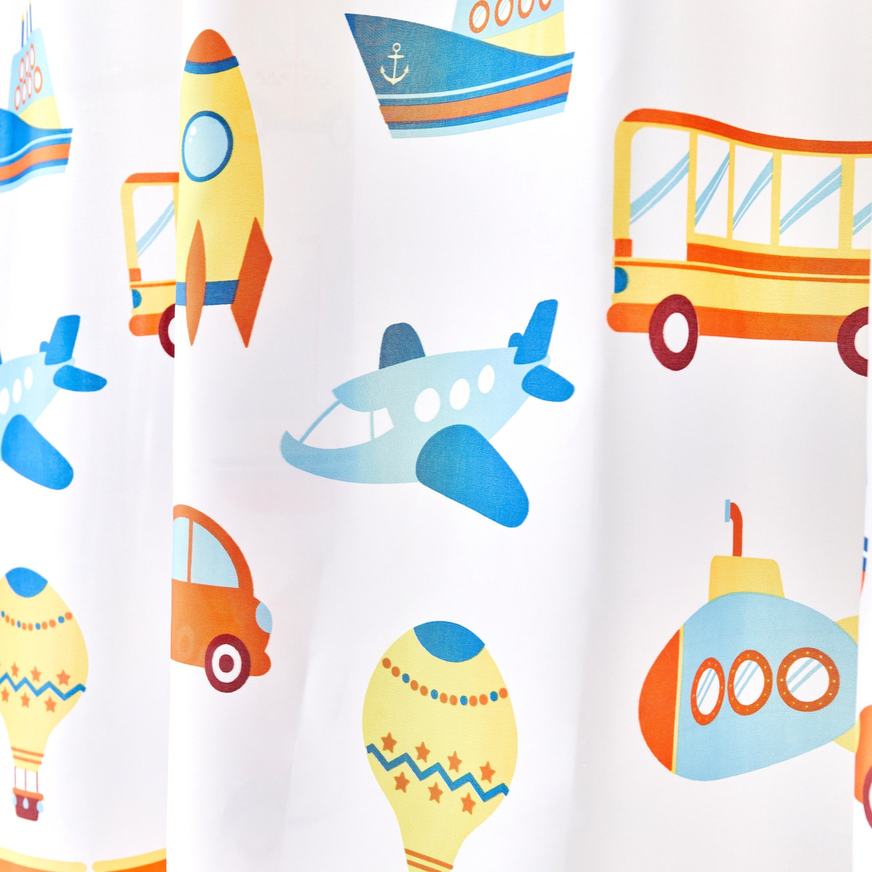ستارة استحمام بطبعات وسائل نقل من أريس - 180x180 سم-hbxhomeware-hbxkidsandyouth-image-3