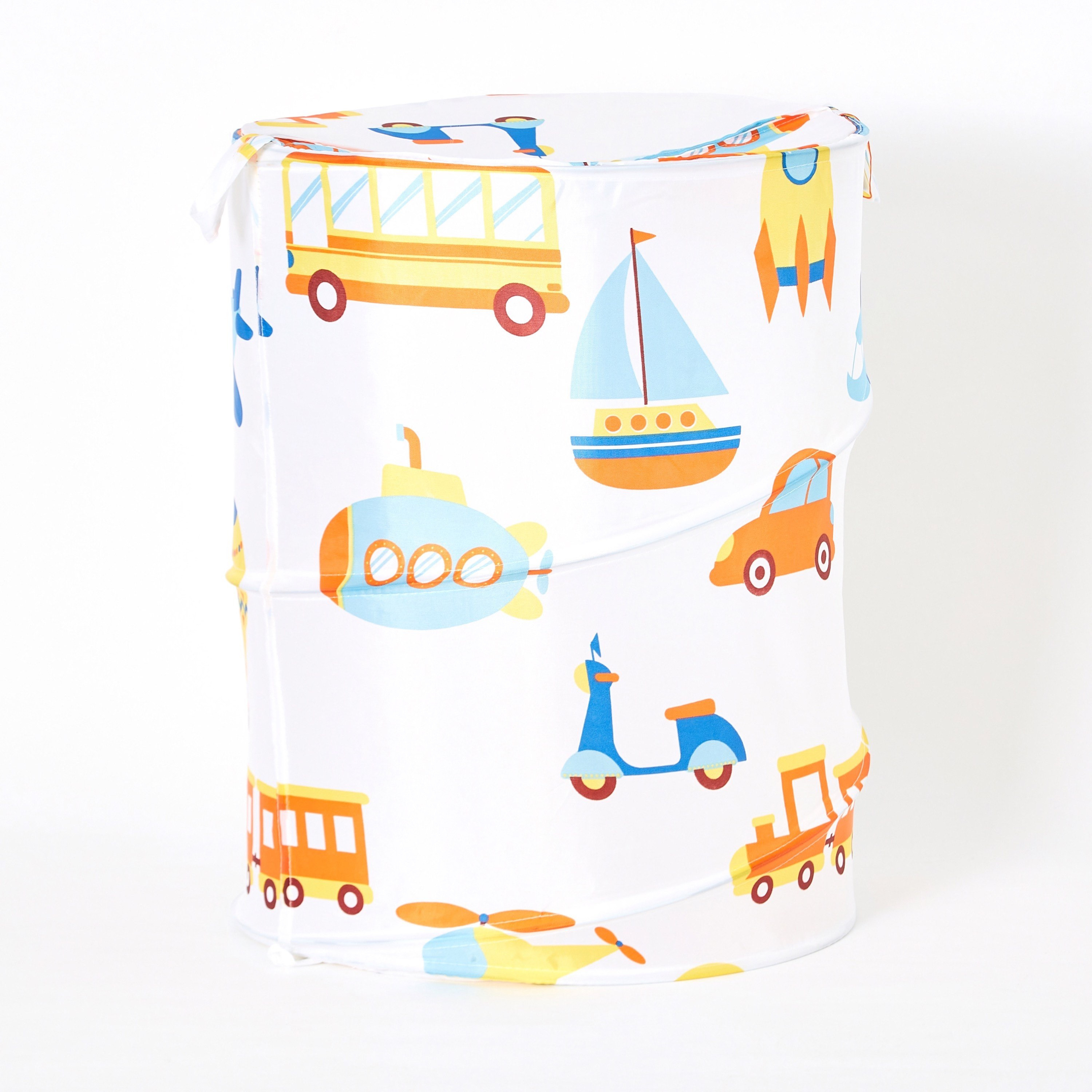 سلة غسيل بطبعات وسائل نقل من أريس - 42x55 سم-hbxhomeware-hbxkidsandyouth-image-6