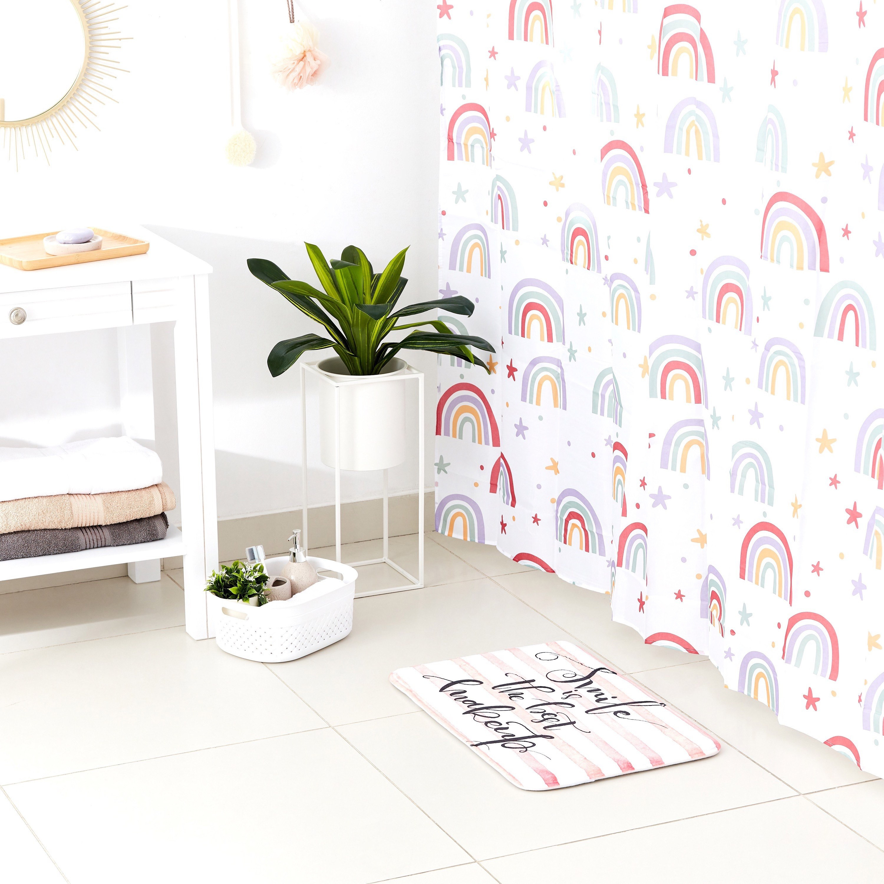 سجادة حمّام فلانيل بطبعات مكياج من أريس - 40x60 سم-hbxhomeware-hbxkidsandyouth-image-5