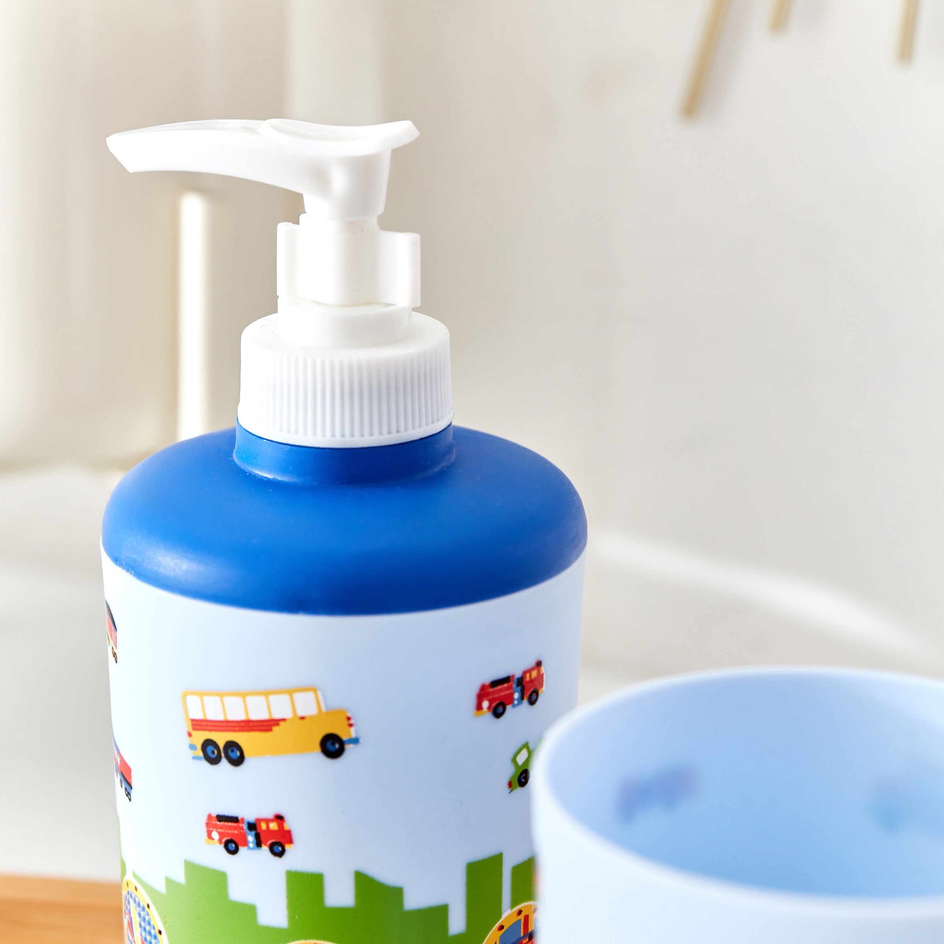 طقم اكسسوارات حمّام سيراميك بطبعات سيارات 3 قطع من إريس-hbxhomeware-hbxkidsandyouth-image-3