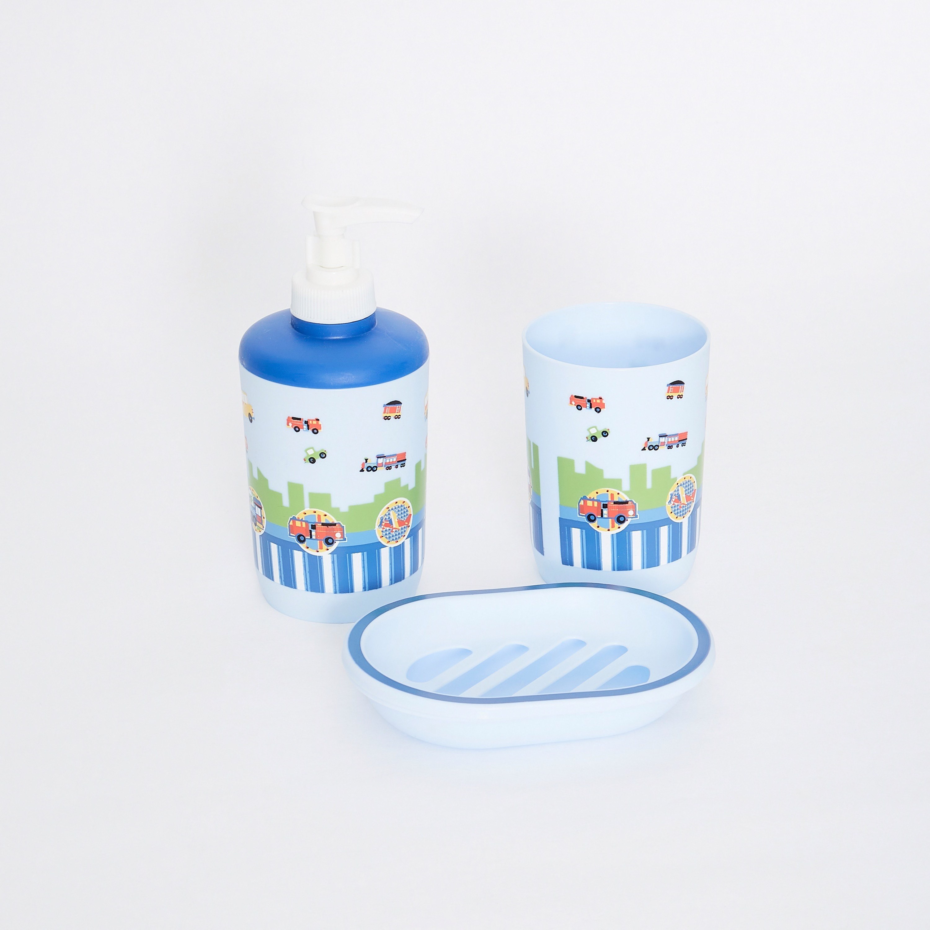 طقم اكسسوارات حمّام سيراميك بطبعات سيارات 3 قطع من إريس-hbxhomeware-hbxkidsandyouth-image-7