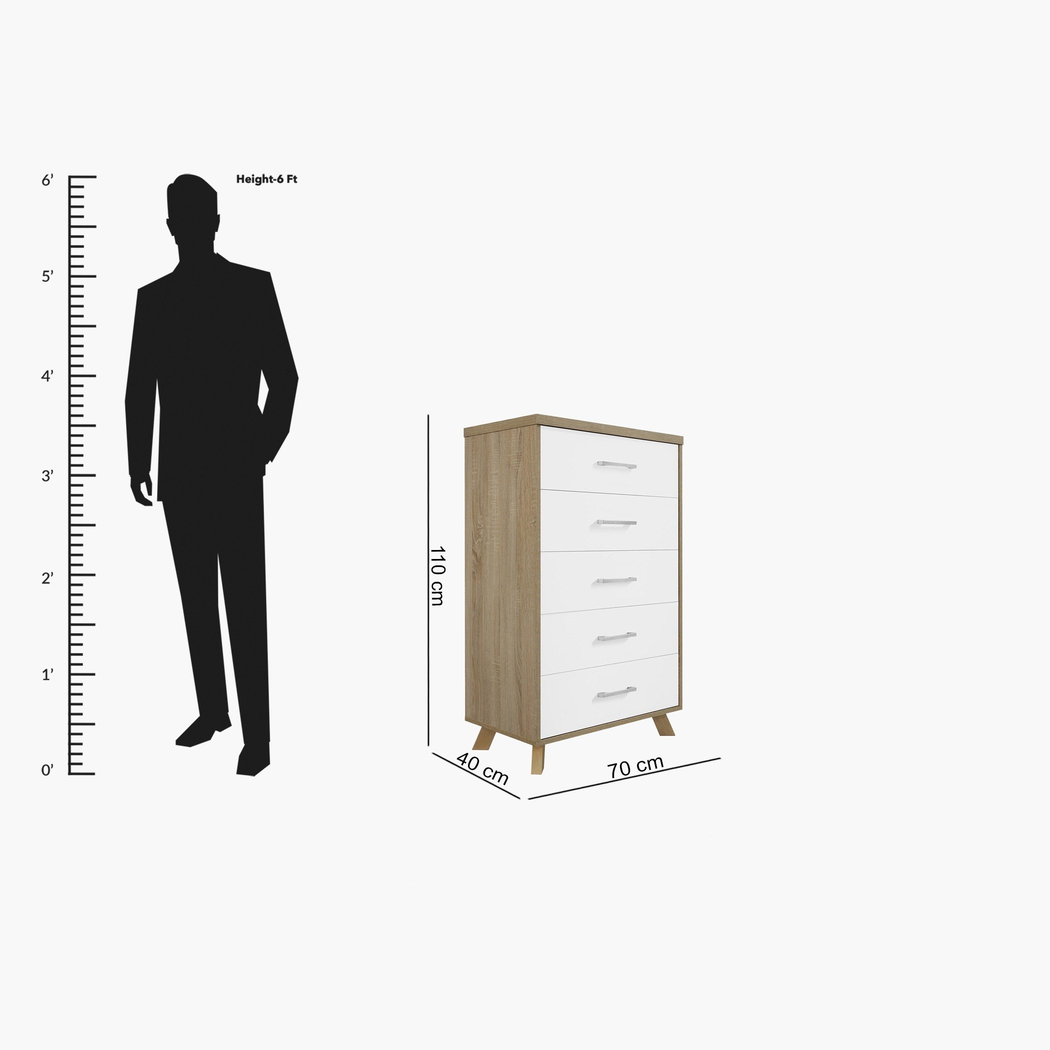 وحدة تخزين بـ5 أدراج من هلسنكي-hbxfurniture-dressersandchests-chestofdrawers-image-8