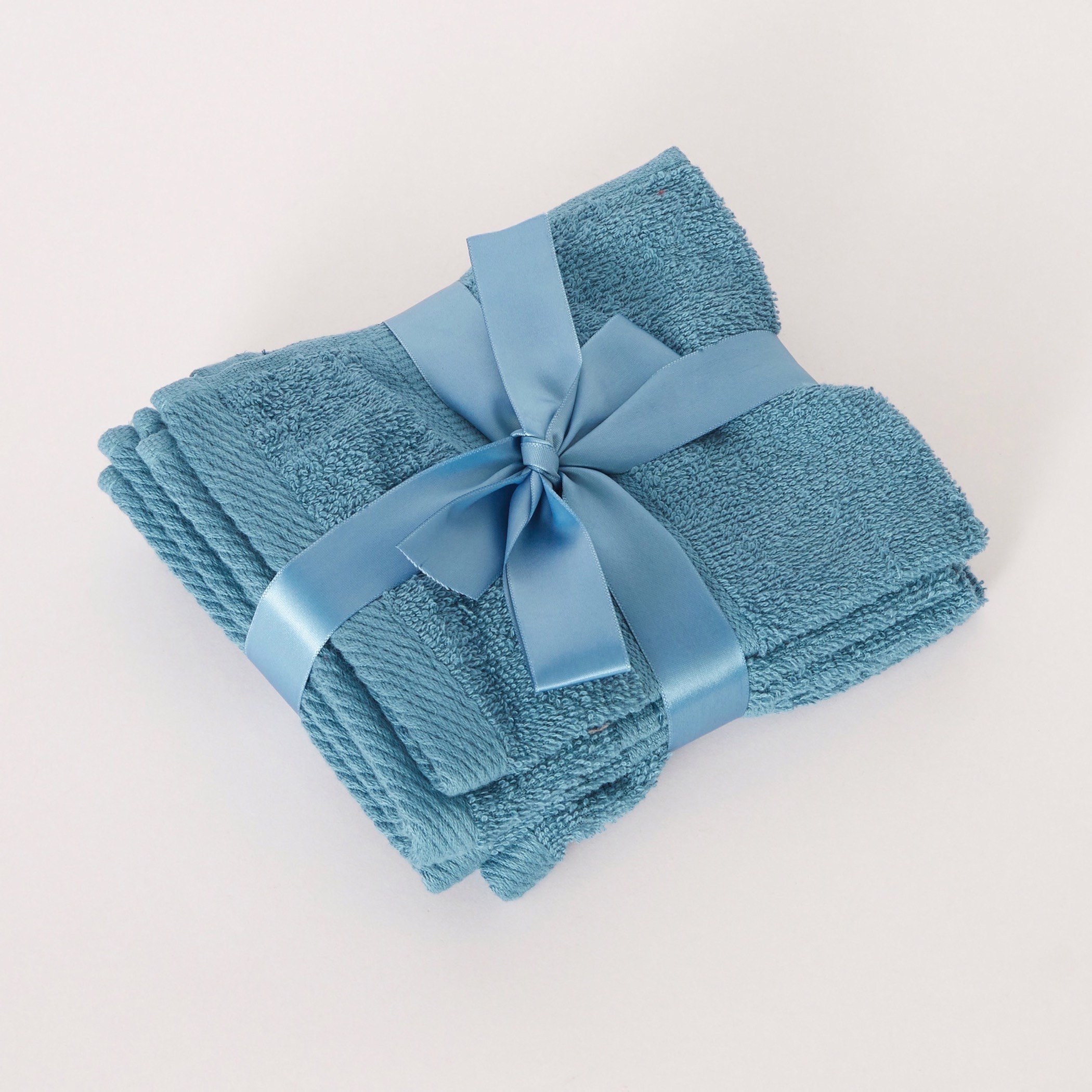 طقم مناشف وجه 4 قطع من إسينشيال - 30x30 سم-hbxbathroom-bathroomtextiles-image-6