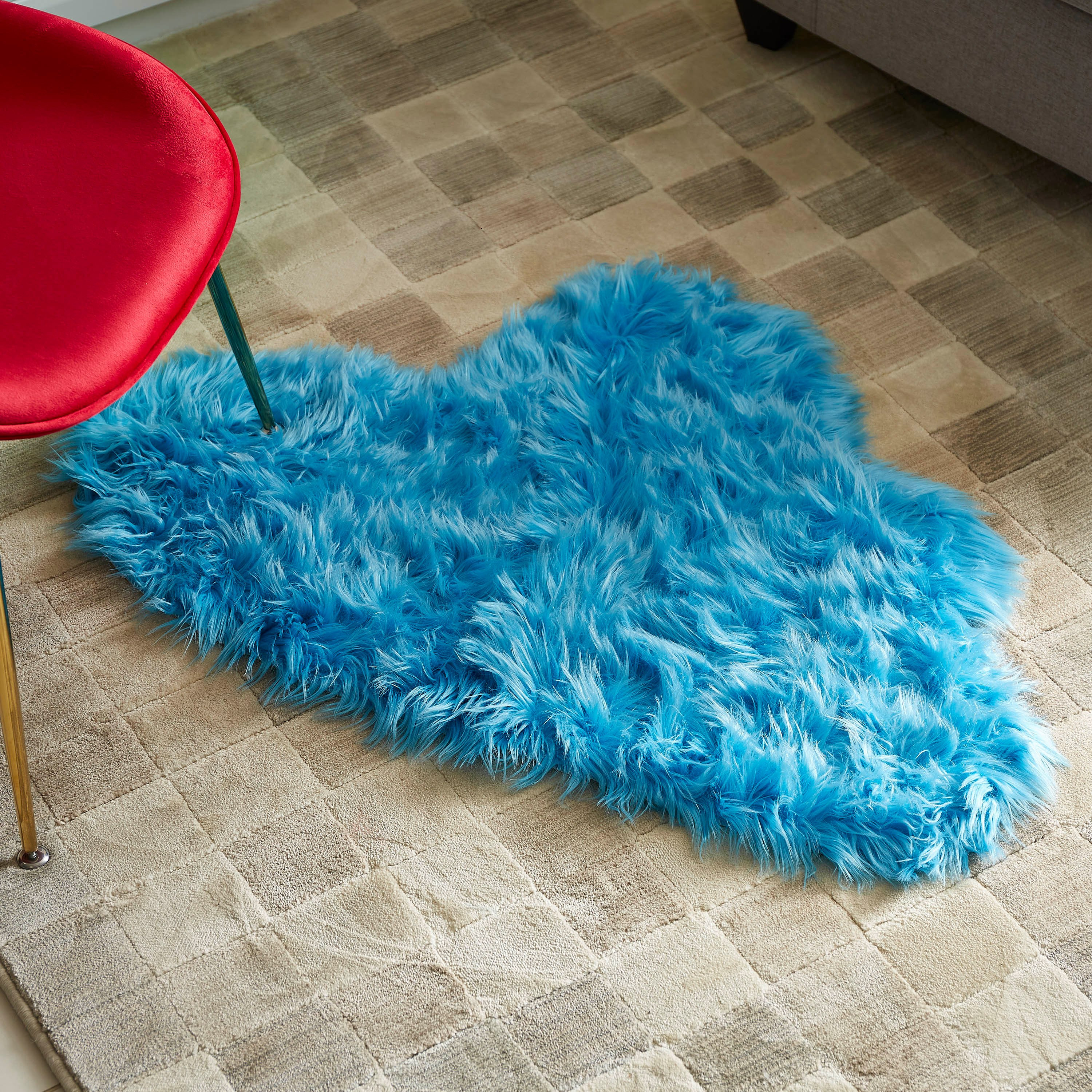 Fluffy Cloud Faux Fur Rug - 67x100 cm-hbxhomeware-hbxkidsandyouth-image-1