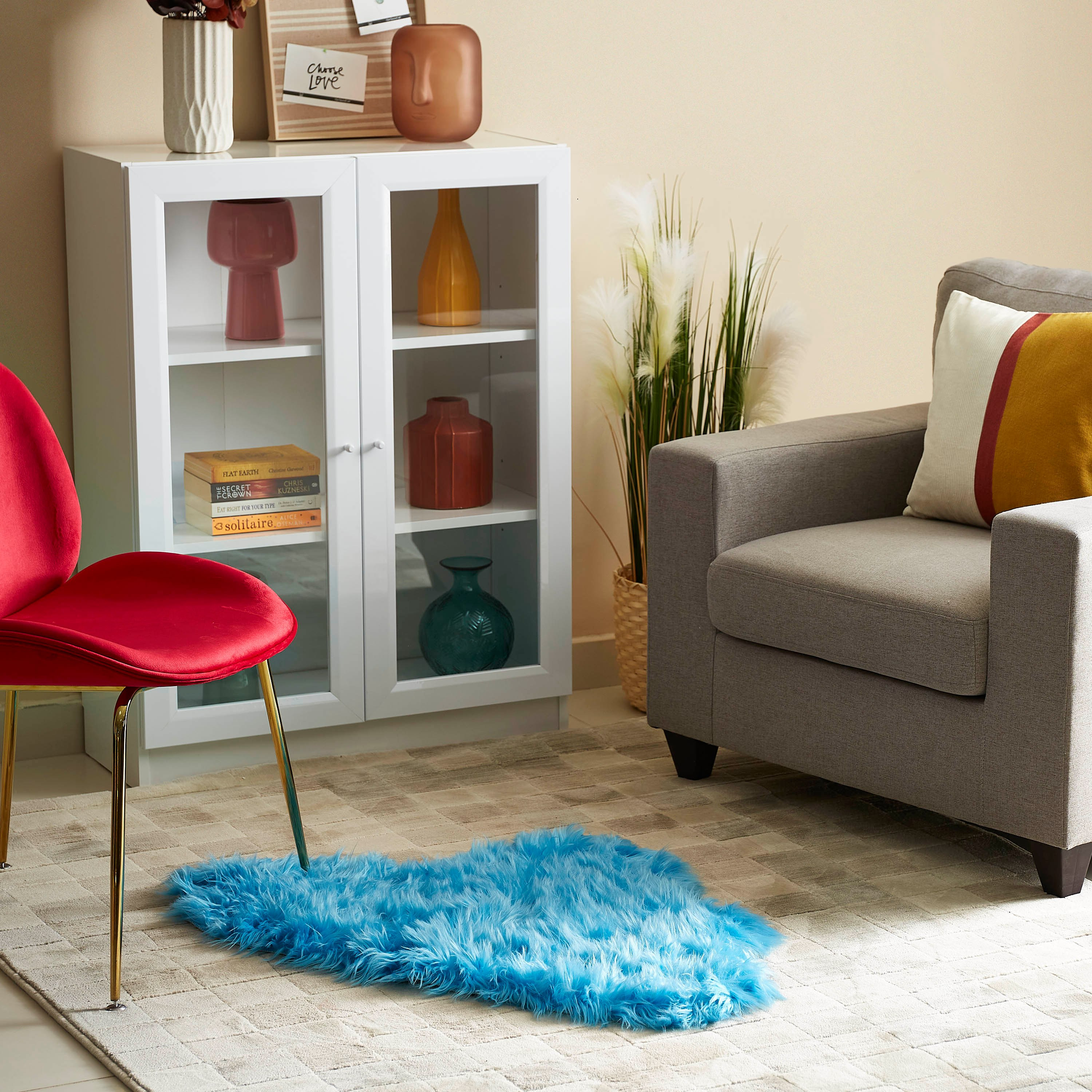 Fluffy Cloud Faux Fur Rug - 67x100 cm-hbxhomeware-hbxkidsandyouth-image-4