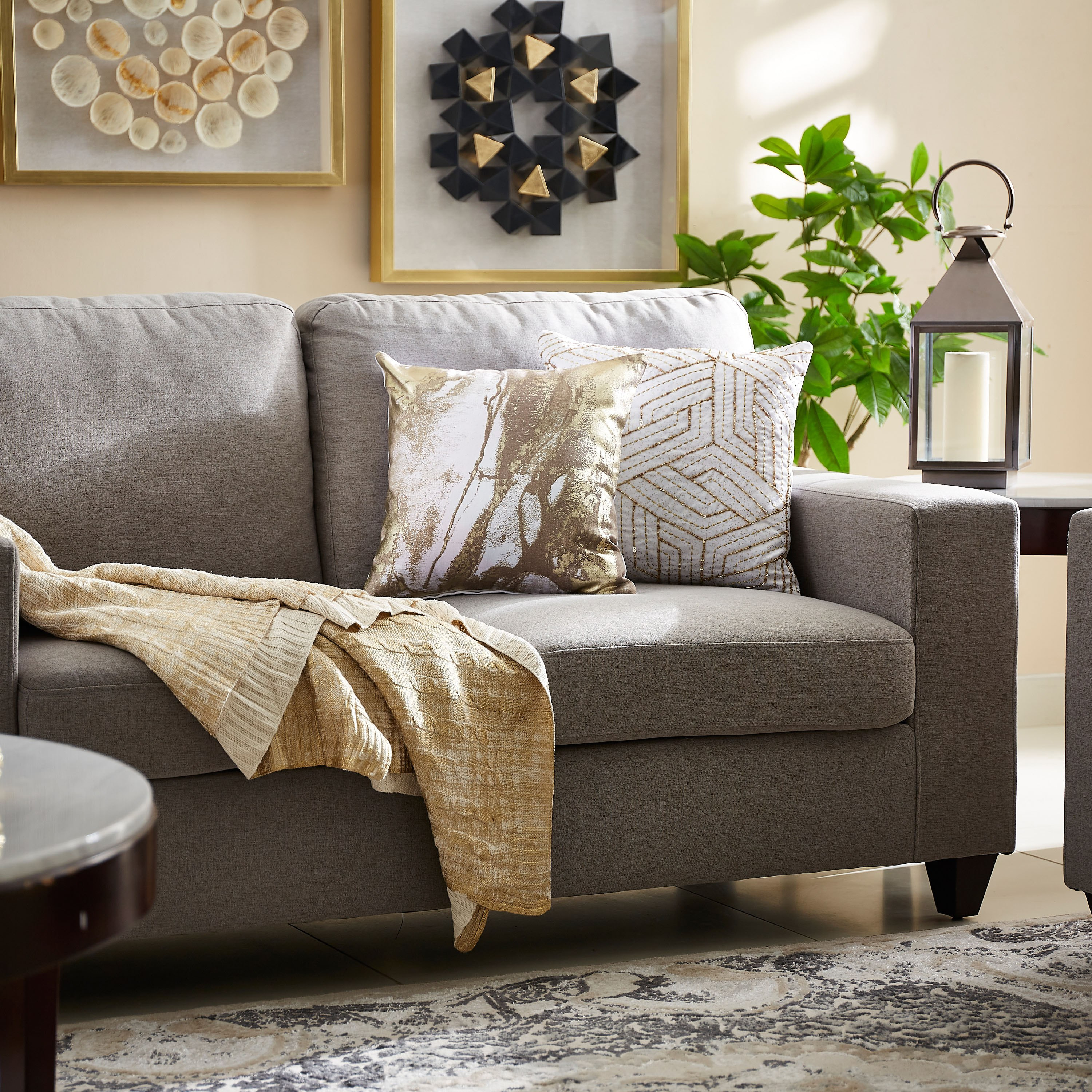 غطاء وسادة مزيّن بالخرز وطبعات فويل لورين من ألور - 40x40 سم-hbxhomeware-cushionsandcovers-cushioncovers-image-4