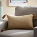 Clayton Crewel Solid Filled Cushion - 30x50 cm-Filled Cushions-thumbnailMobile-0
