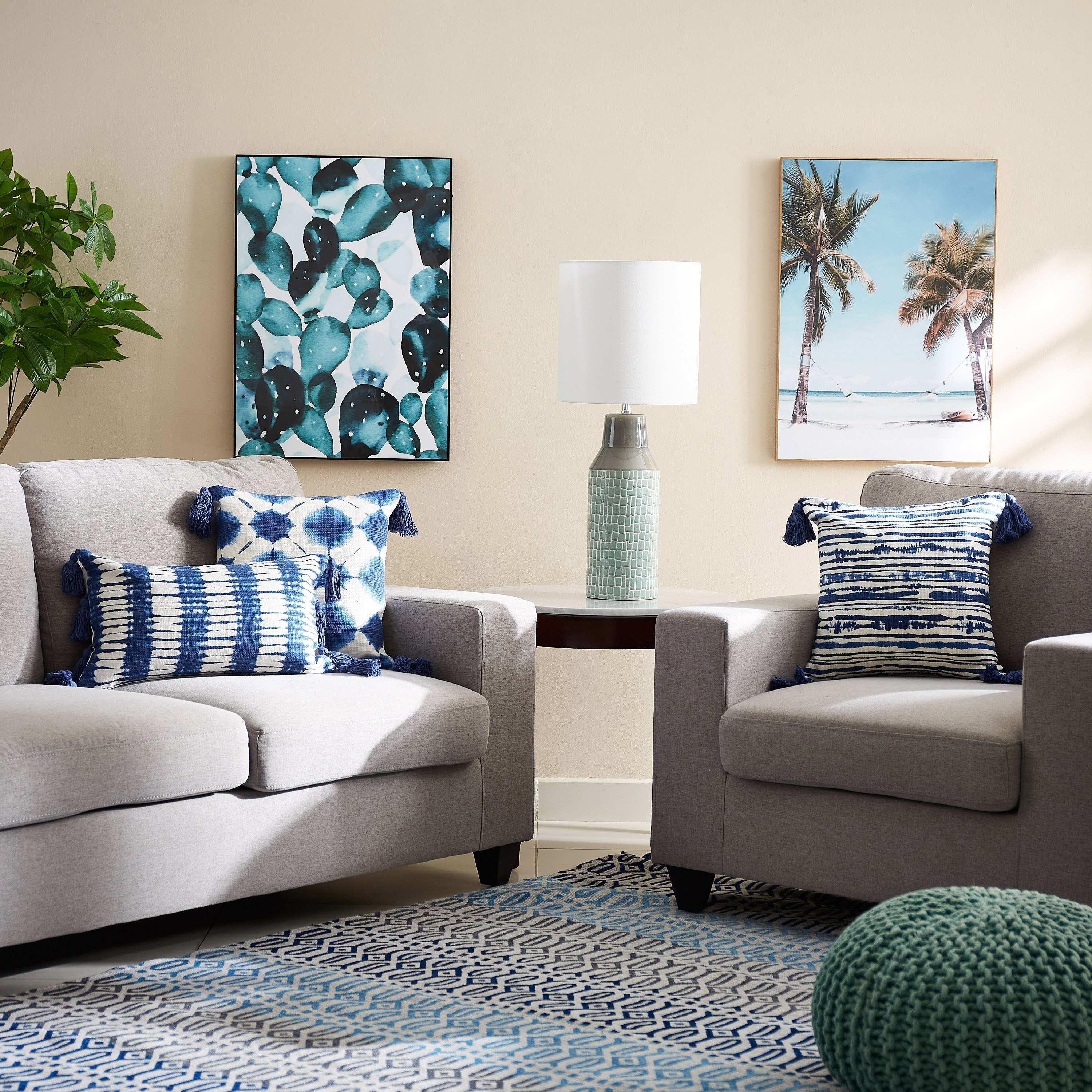 وسادة محشوة بطبعات تاي داي جافن - 30x50 سم-hbxlivingroom-furnishings-cushionsandcovers-filledcushions-image-4