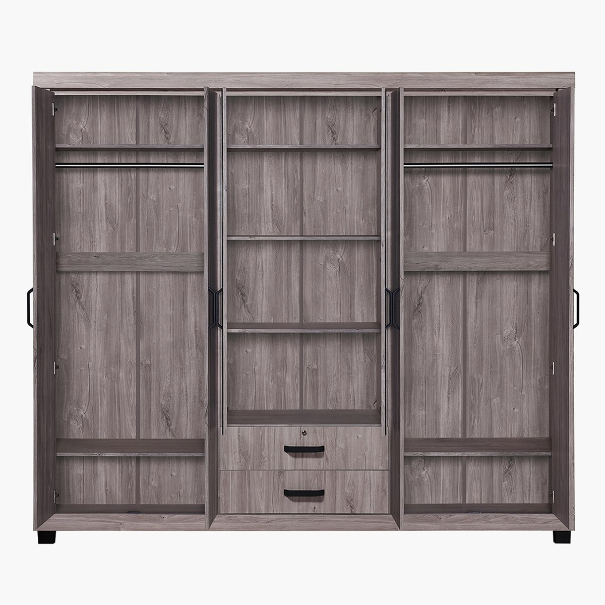 خزانة ملابس بـ6 أبواب و2 مرايا من دايتونا-hbxfurniture-wardrobes-image-4