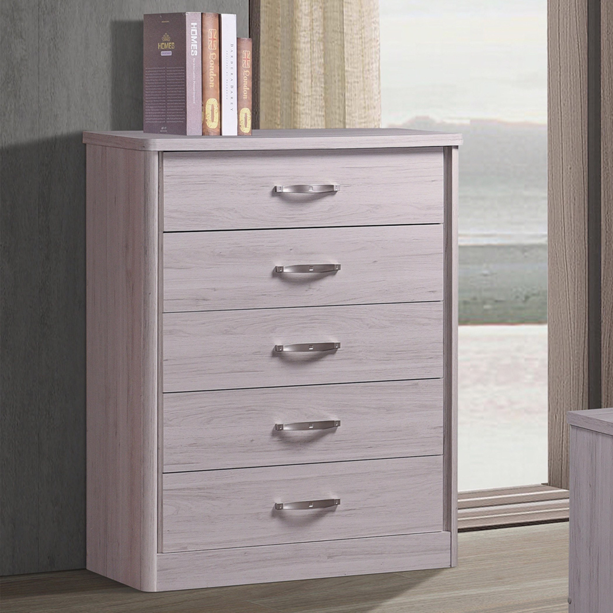 وحدة تخزين بـ5 أدراج من موندو-hbxfurniture-dressersandchests-chestofdrawers-image-1