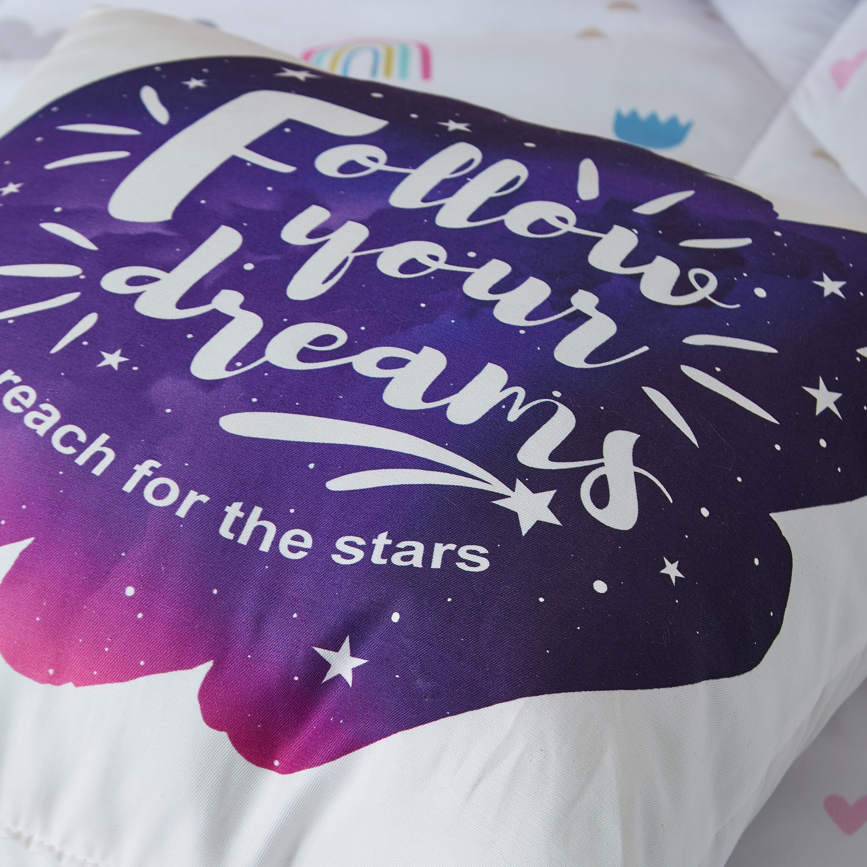 Homey Starry Night Digital Filled Cushion - 40x40 cm-hbxhomeware-hbxkidsandyouth-image-2