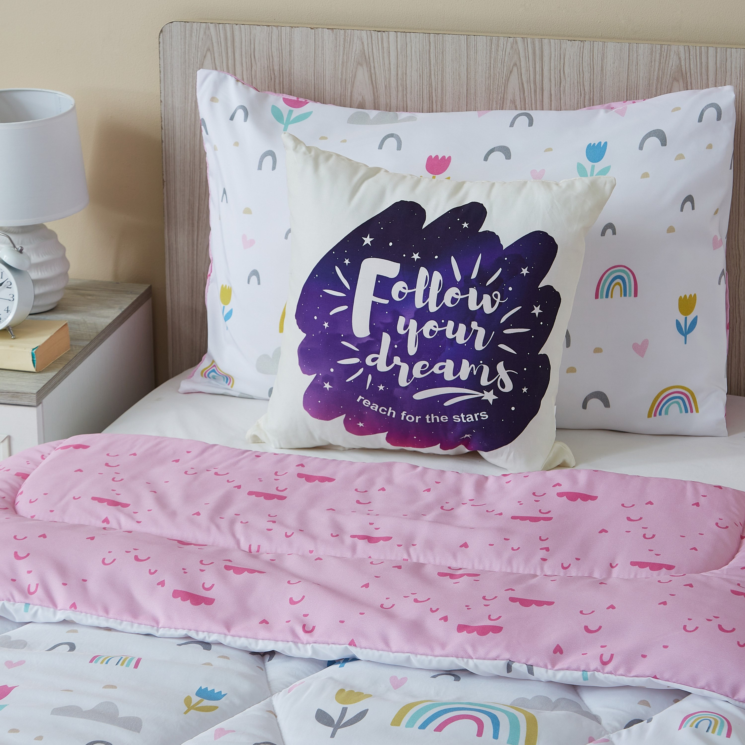 Homey Starry Night Digital Filled Cushion - 40x40 cm-hbxhomeware-hbxkidsandyouth-image-3