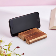 Bamboo Mobile and Tablet Holder - 13x8x1.8 cm