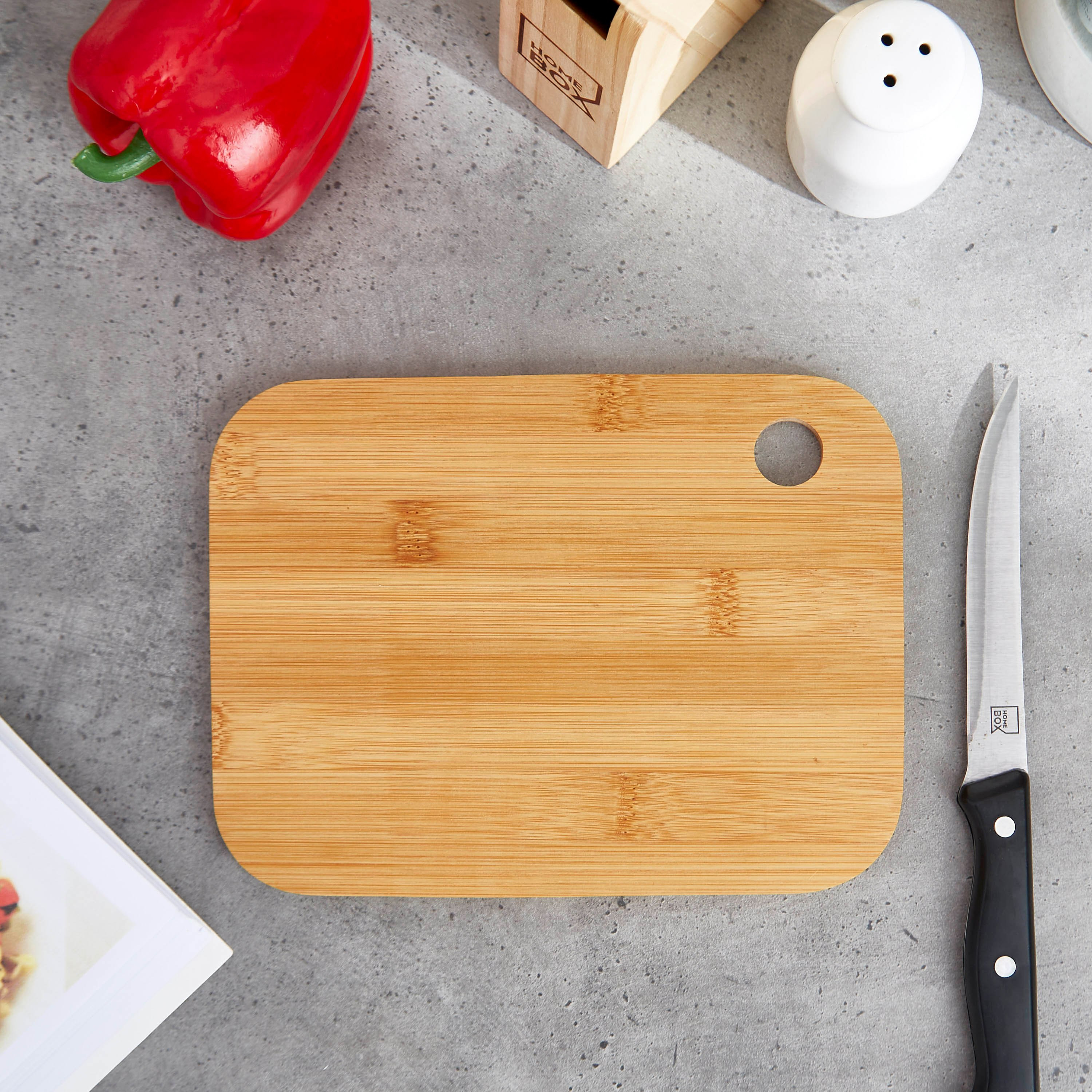 لوح تقطيع من الخيزران - 20x15x0.9 سم-hbxkitchen-kitchenware-foodpreparation-image-1