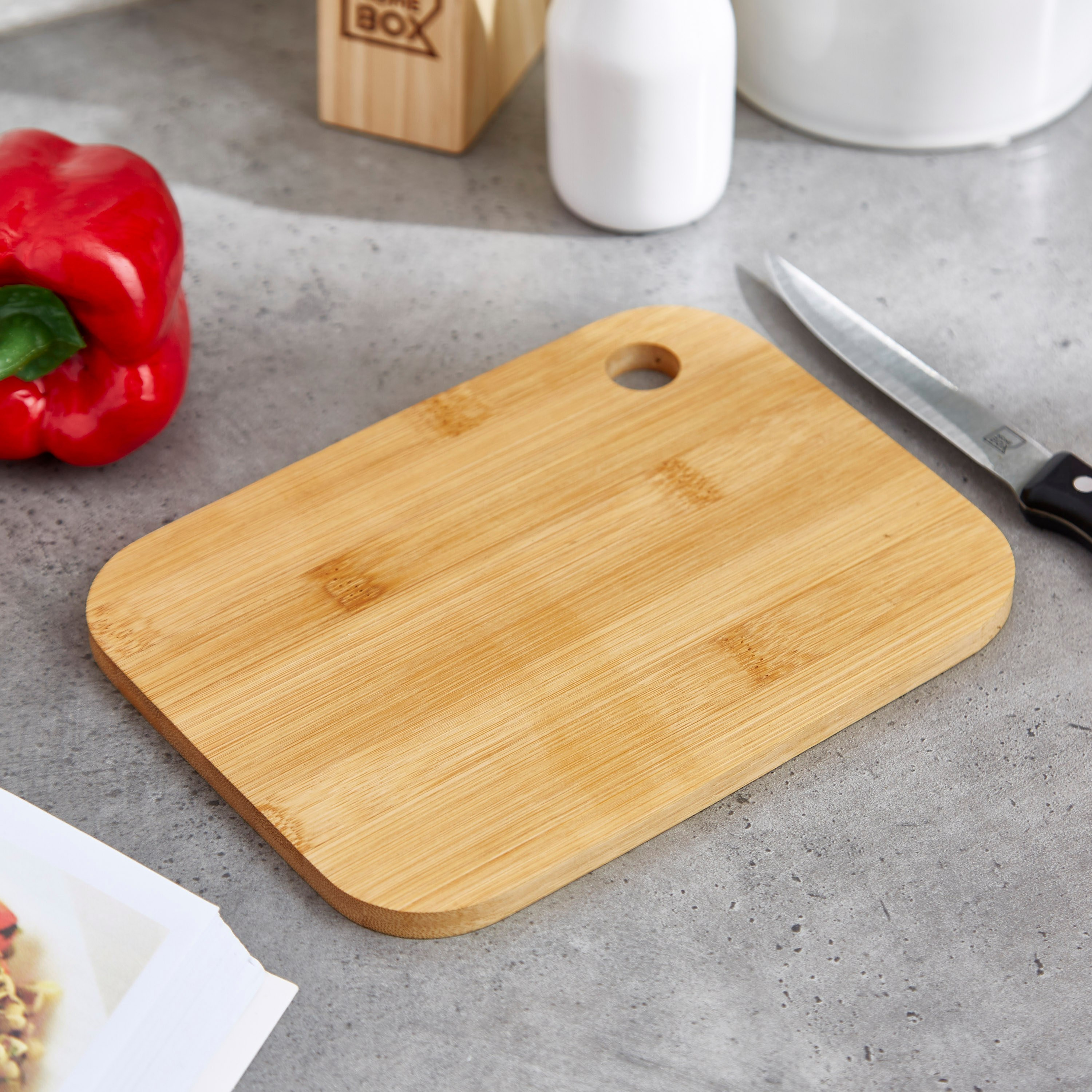 لوح تقطيع من الخيزران - 20x15x0.9 سم-hbxkitchen-kitchenware-foodpreparation-image-2