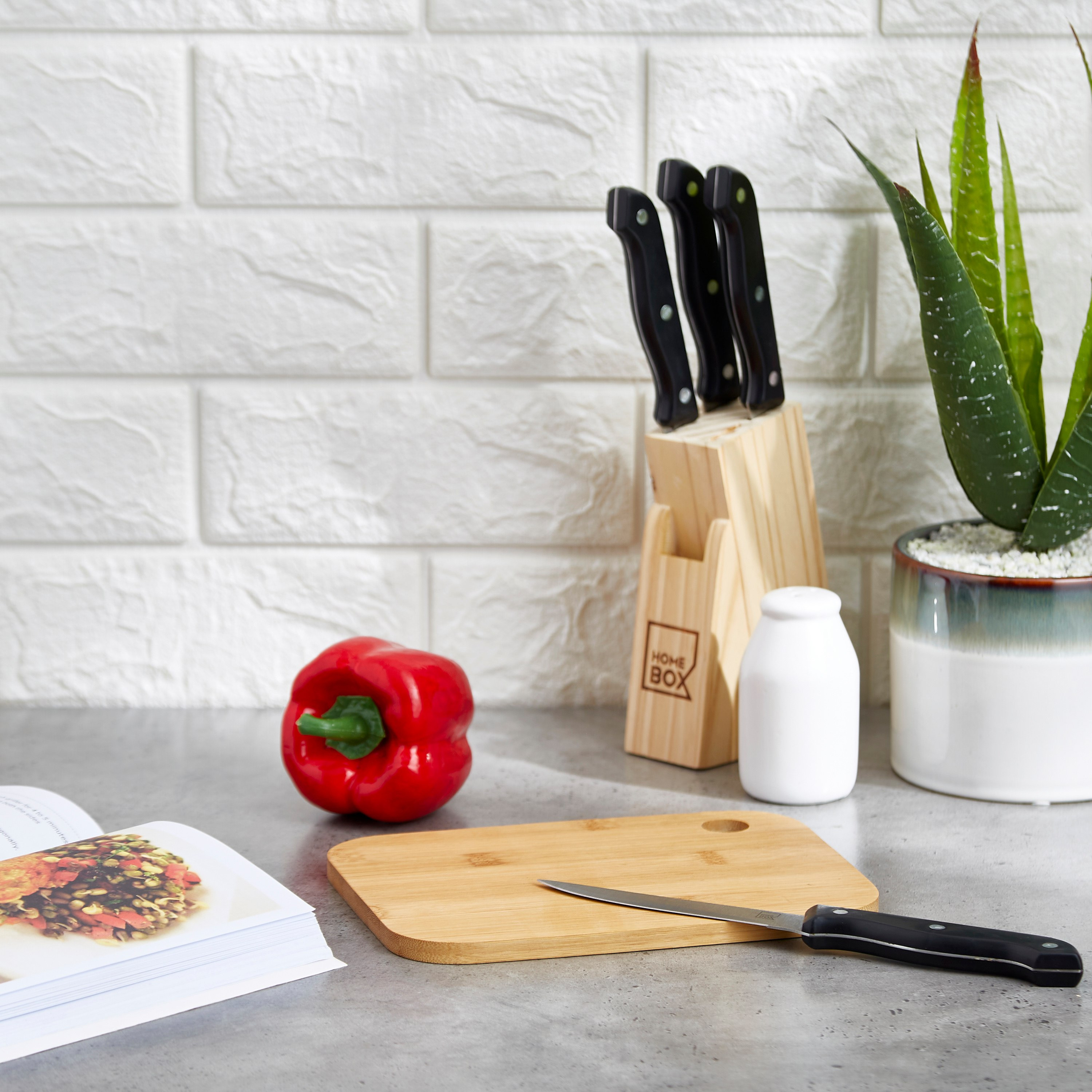 لوح تقطيع من الخيزران - 20x15x0.9 سم-hbxkitchen-kitchenware-foodpreparation-image-5