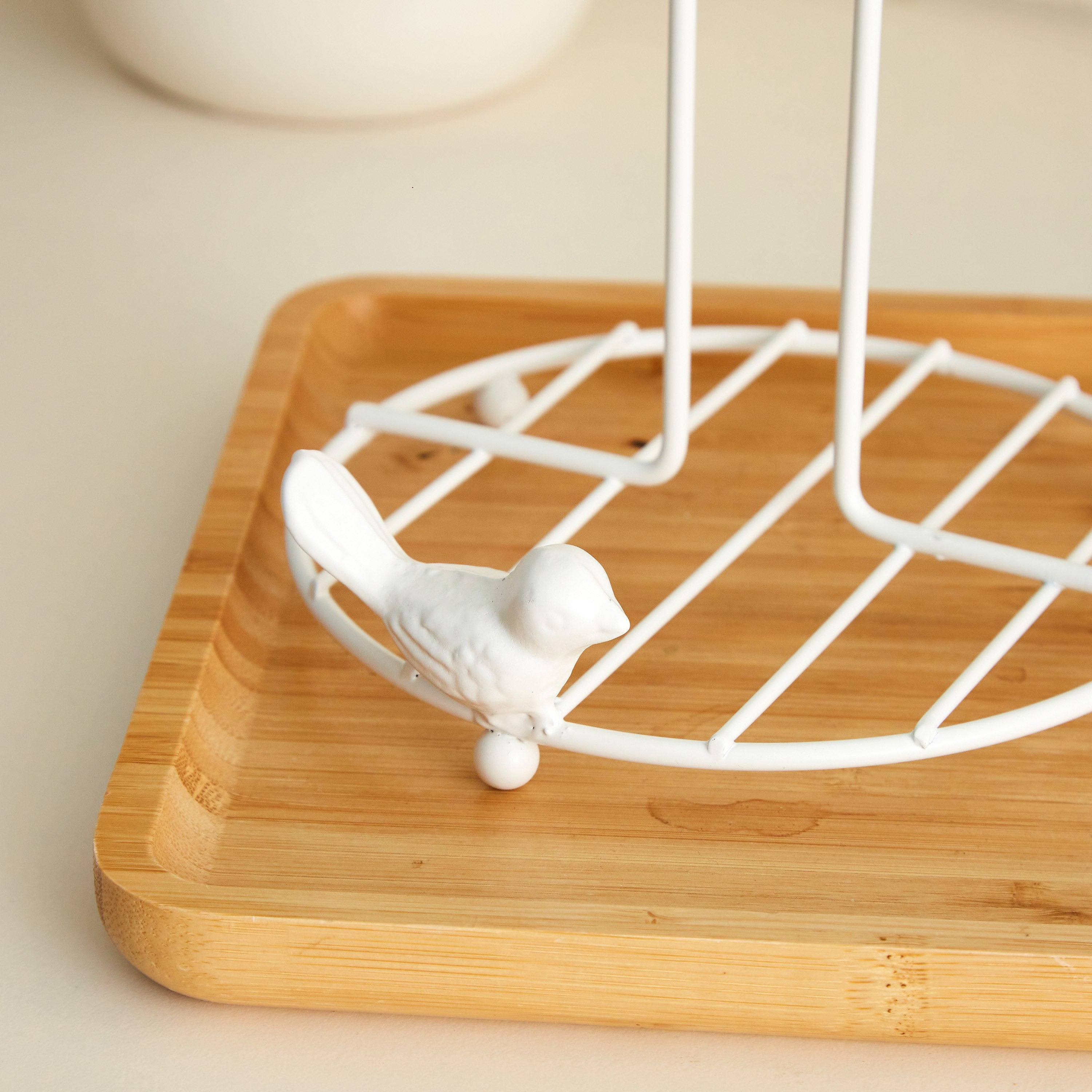 حامل لفافات ورق المطبخ من ميزان - 16.5x15x30 سم-hbxkitchen-kitchenware-kitchenaccessories-image-3