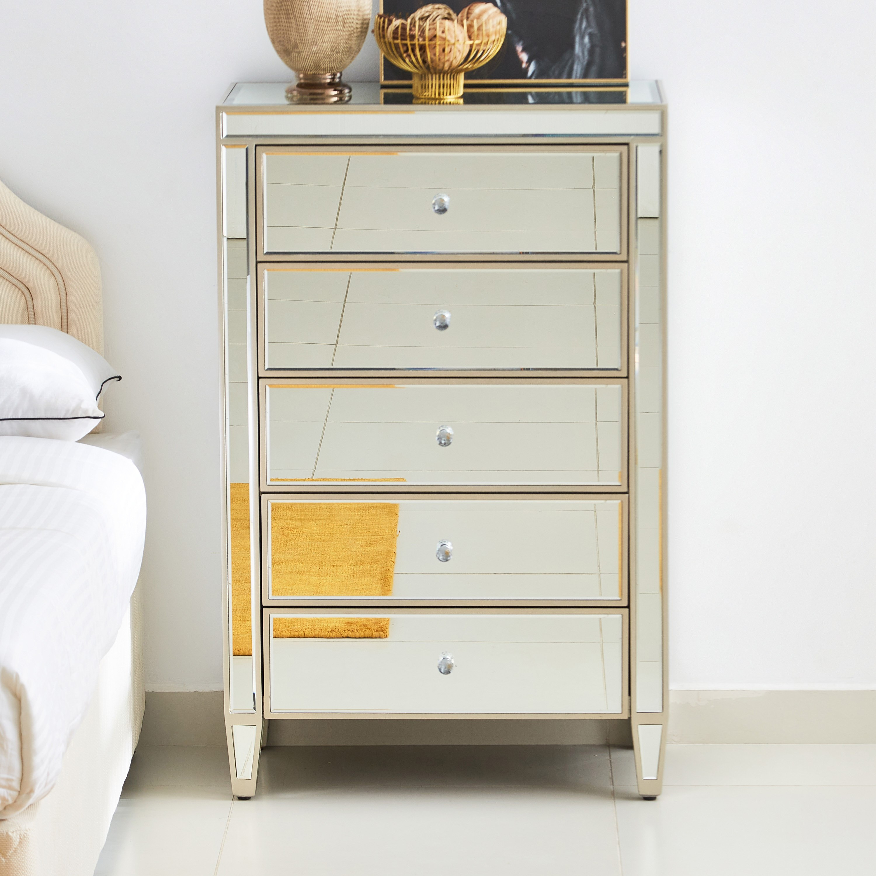 وحدة تخزين بـ5 أدراج من ميراج-hbxfurniture-dressersandchests-chestofdrawers-image-2