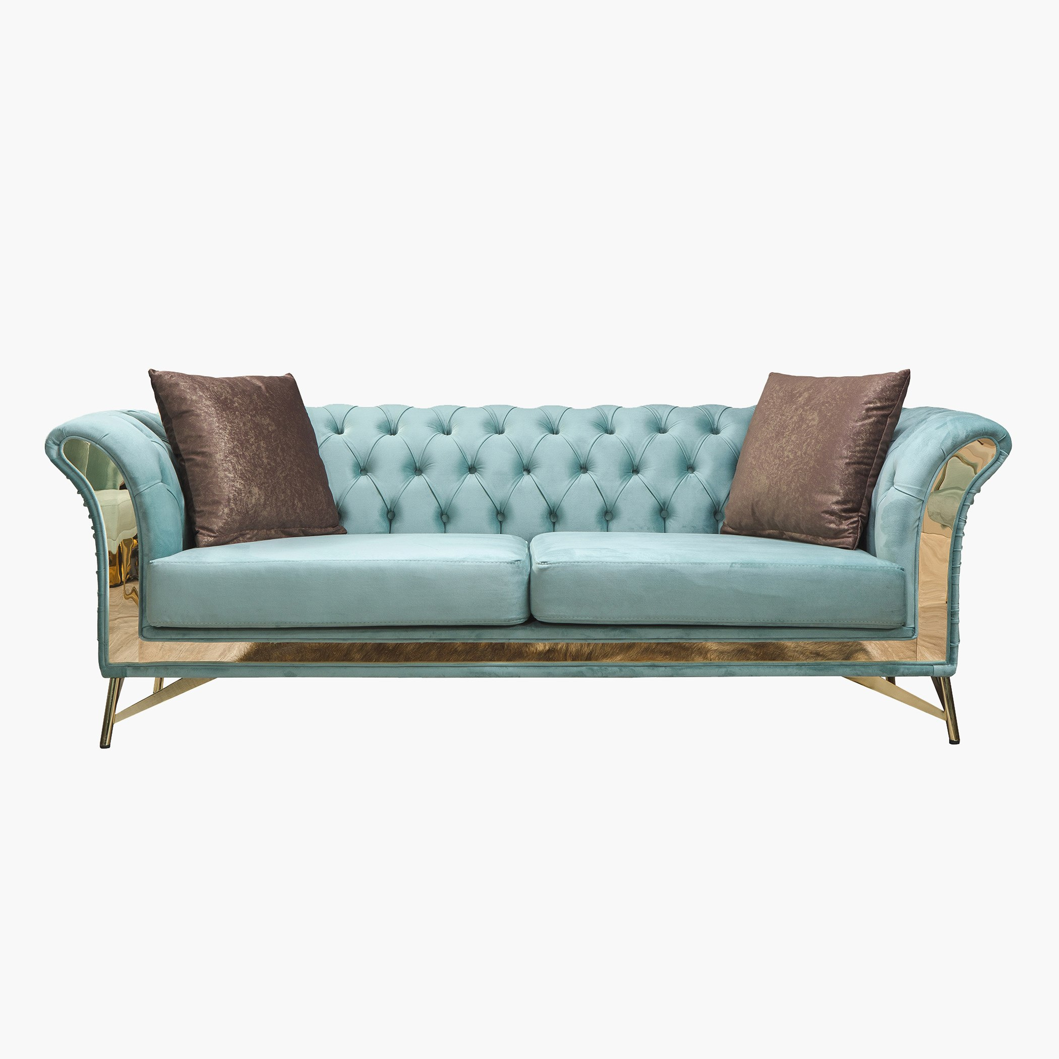 كنبة بـ 3 مقاعد ووسادتين من دلما-hbxlivingroom-sofasandarmchairs-sofas-image-1