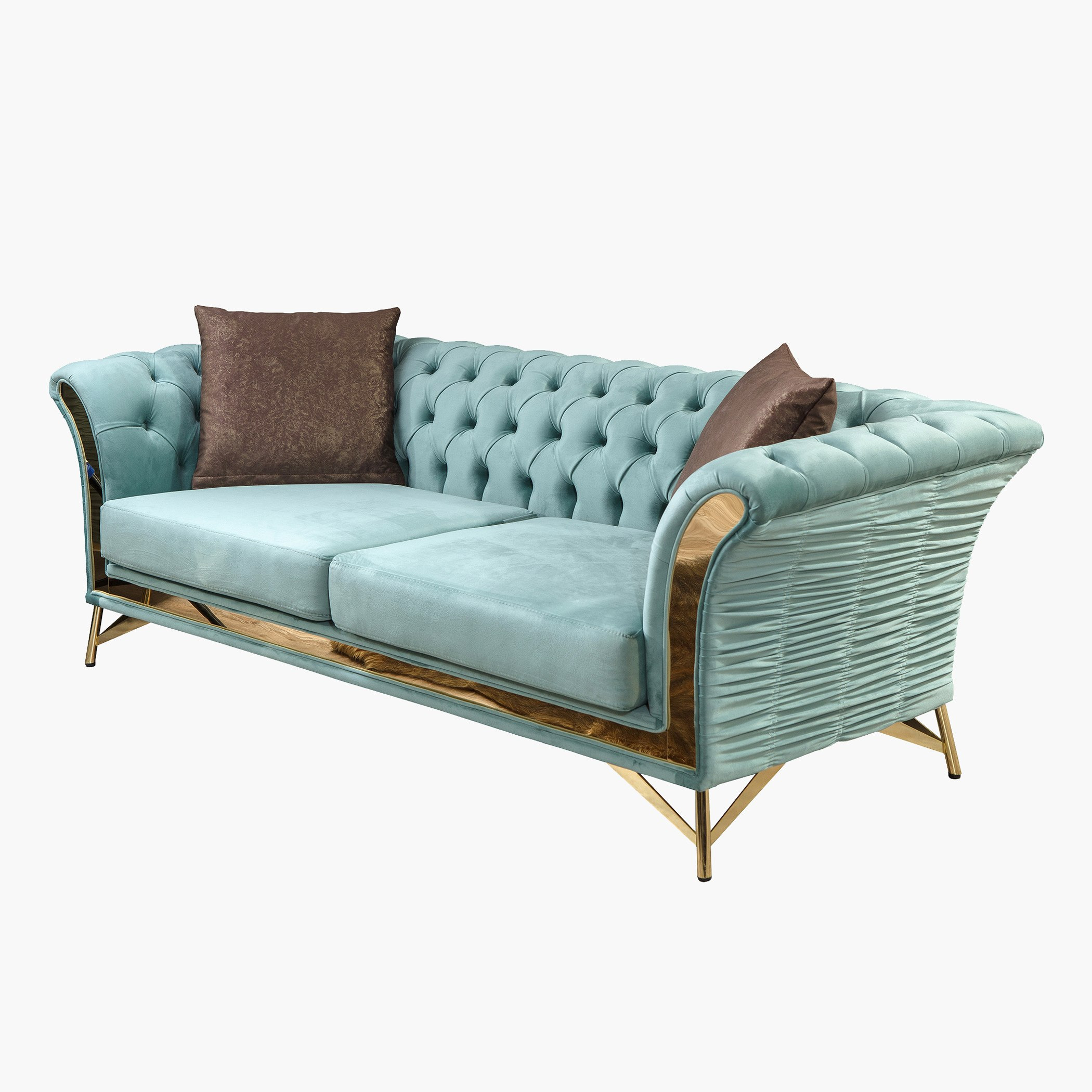 كنبة بـ 3 مقاعد ووسادتين من دلما-hbxlivingroom-sofasandarmchairs-sofas-image-2