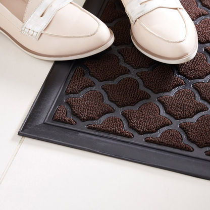 Trellis Anti-Skid Polypropylene Doormat - 45x75 cms