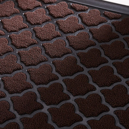 Trellis Anti-Skid Polypropylene Doormat - 45x75 cm