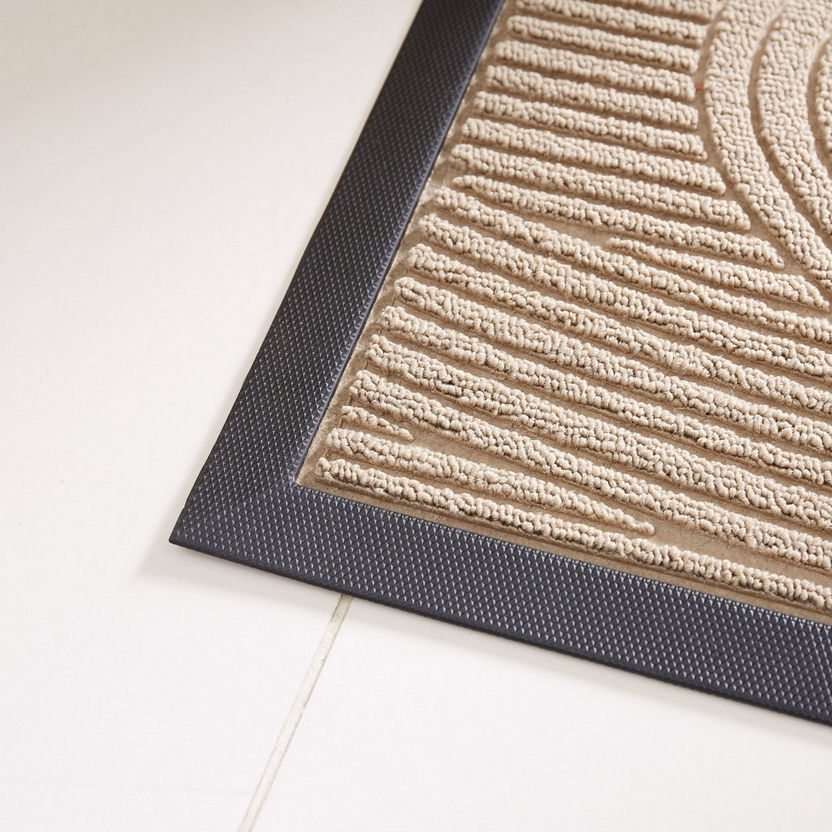 Swirl Anti-Skid Polypropylene Doormat - 45x75 cm-Door Mats-image-3