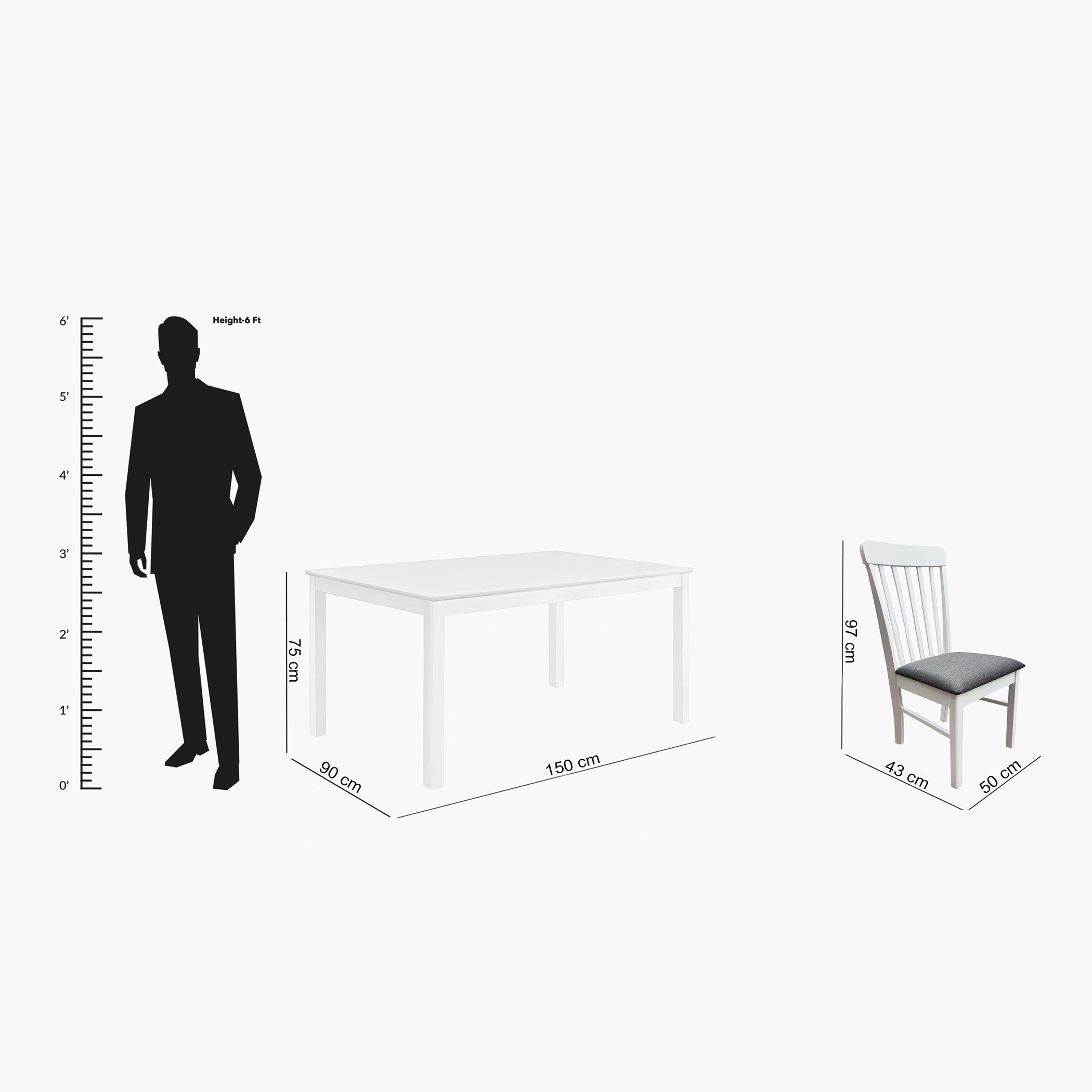 طقم طاولة سفرة بـ6 مقاعد من بوسطن-hbxfurniture-diningtablesandsets-diningsets-sixseater-image-10
