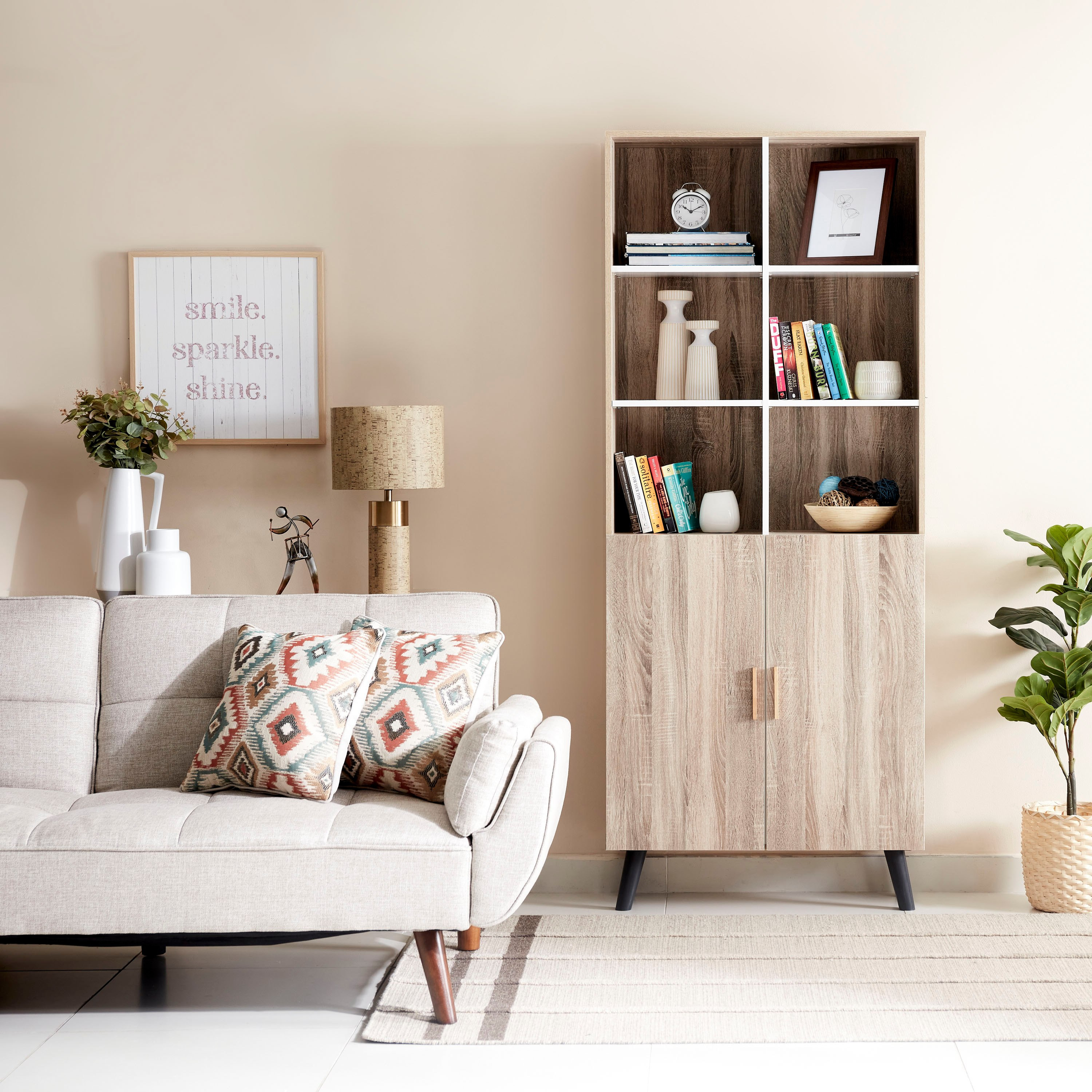 مكتبة ببابين من سانفورد-hbxfurniture-office-bookcases-image-8